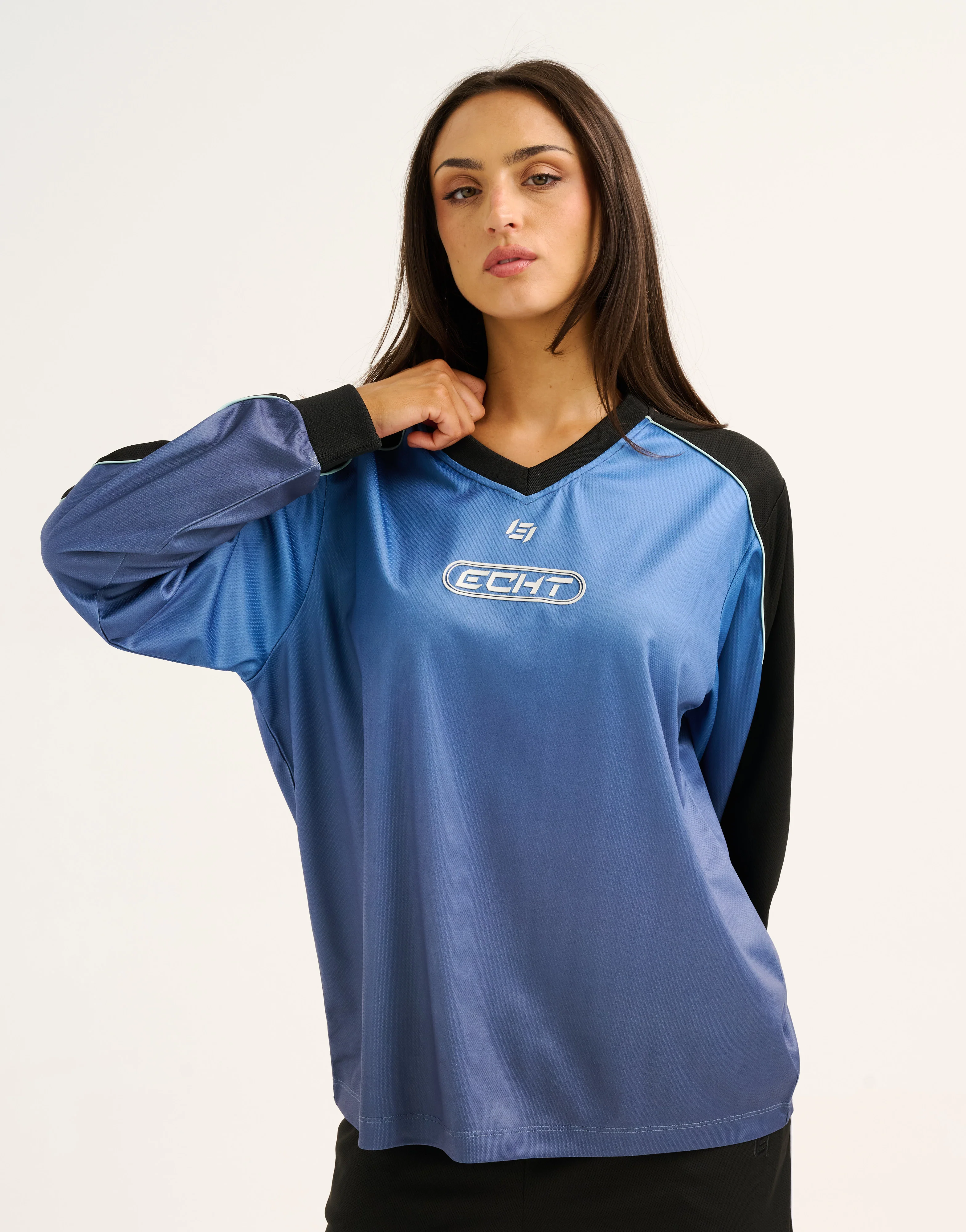 Club Gradient Long Sleeve - Cobalt - Image 9