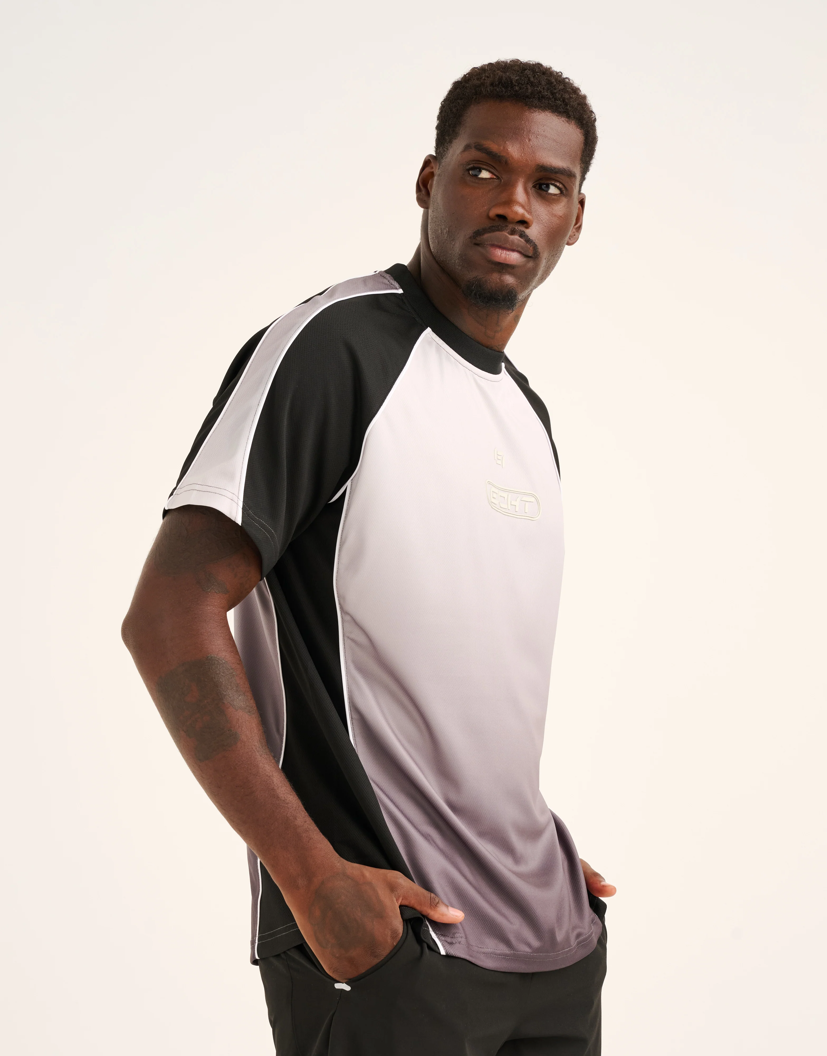 Club Gradient Tee - Black - Image 17