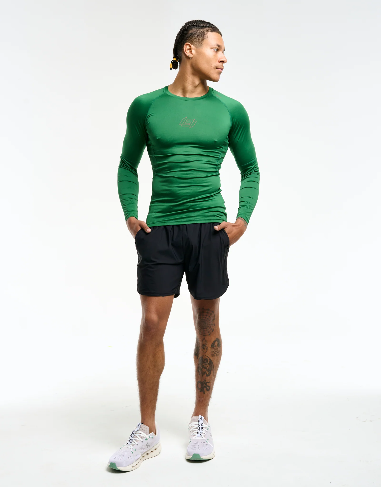 Compression Long Sleeve - Green - Image 4