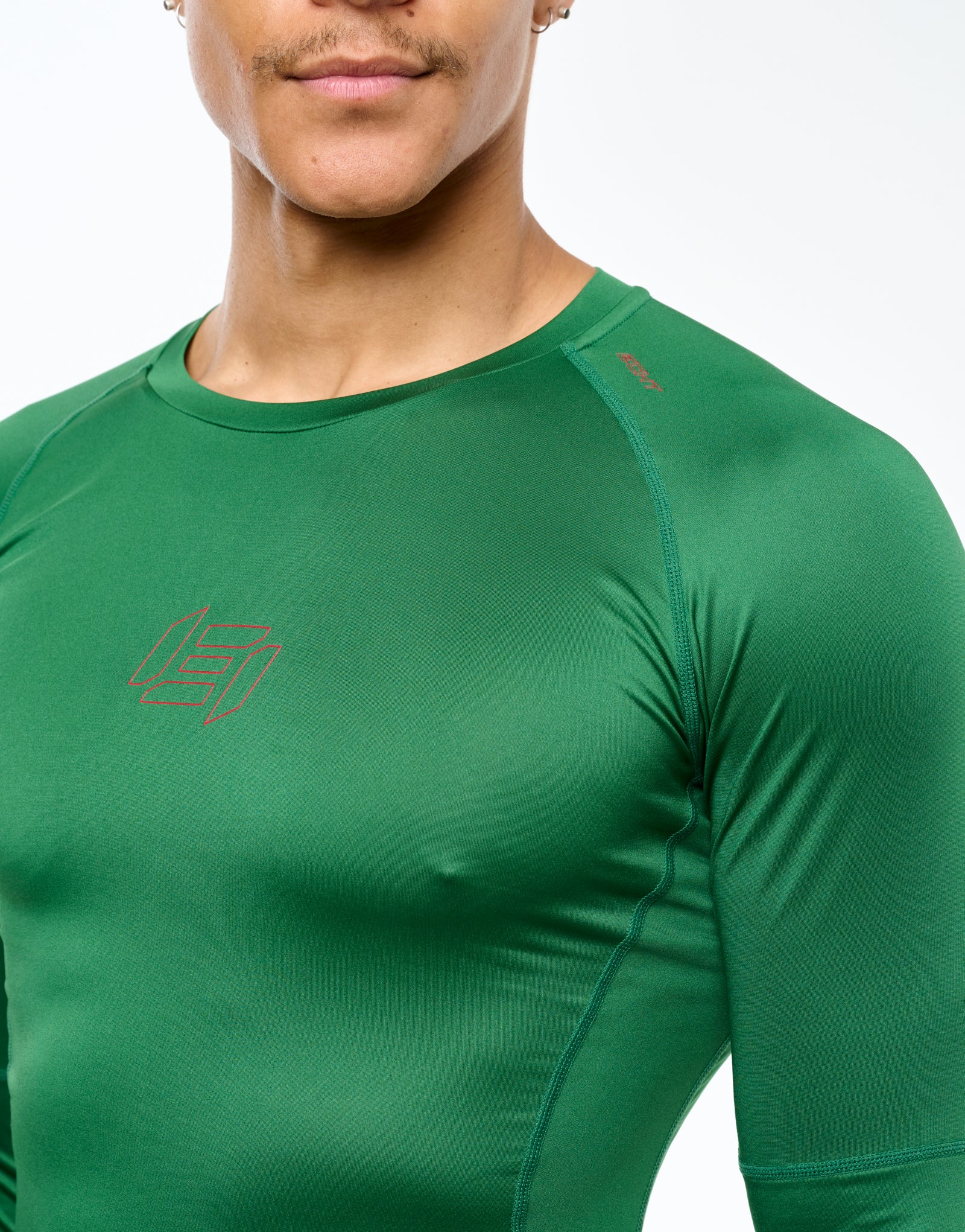 Compression Long Sleeve - Green - Image 5