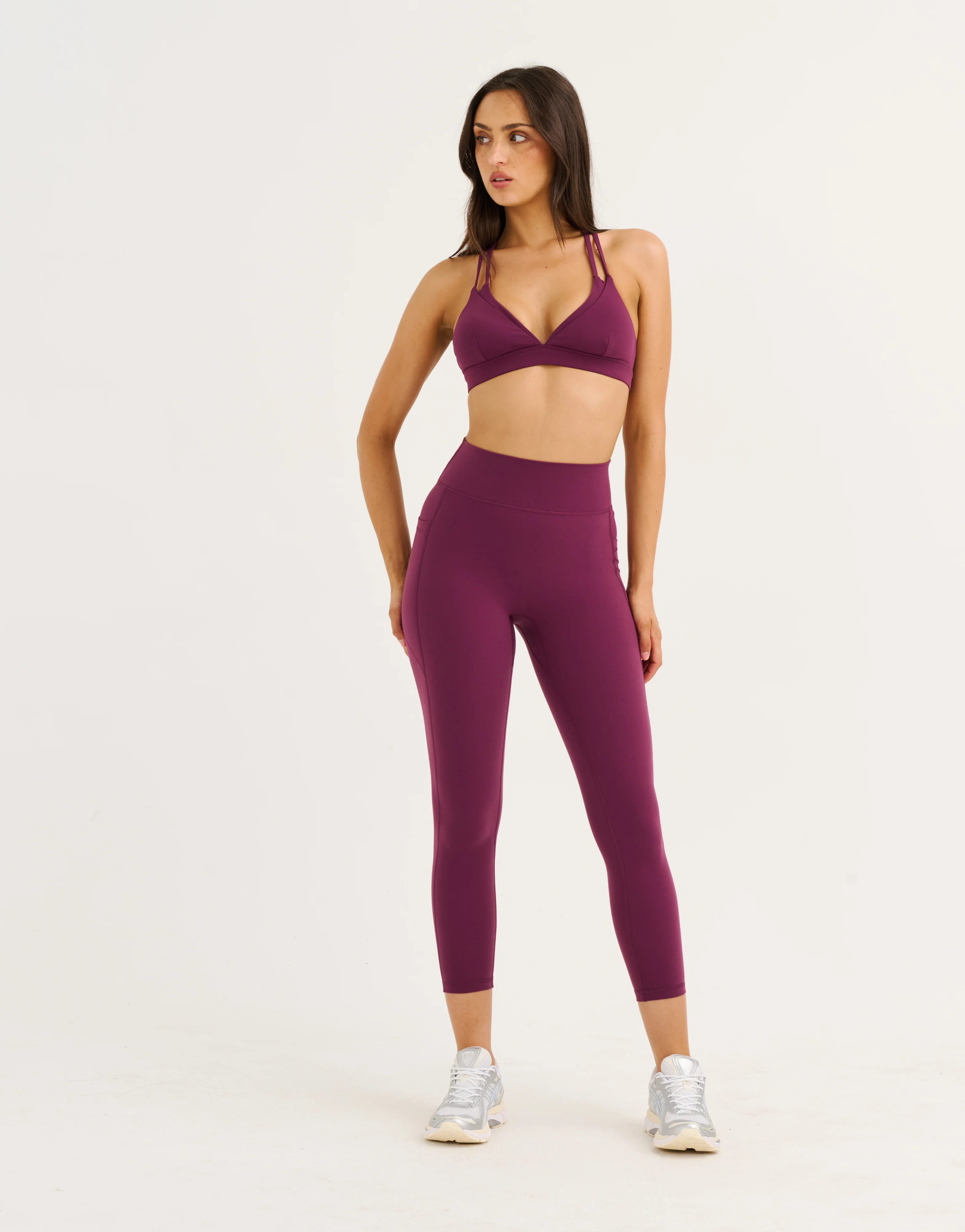Core Layer Sports Bra - Blackberry - Image 11