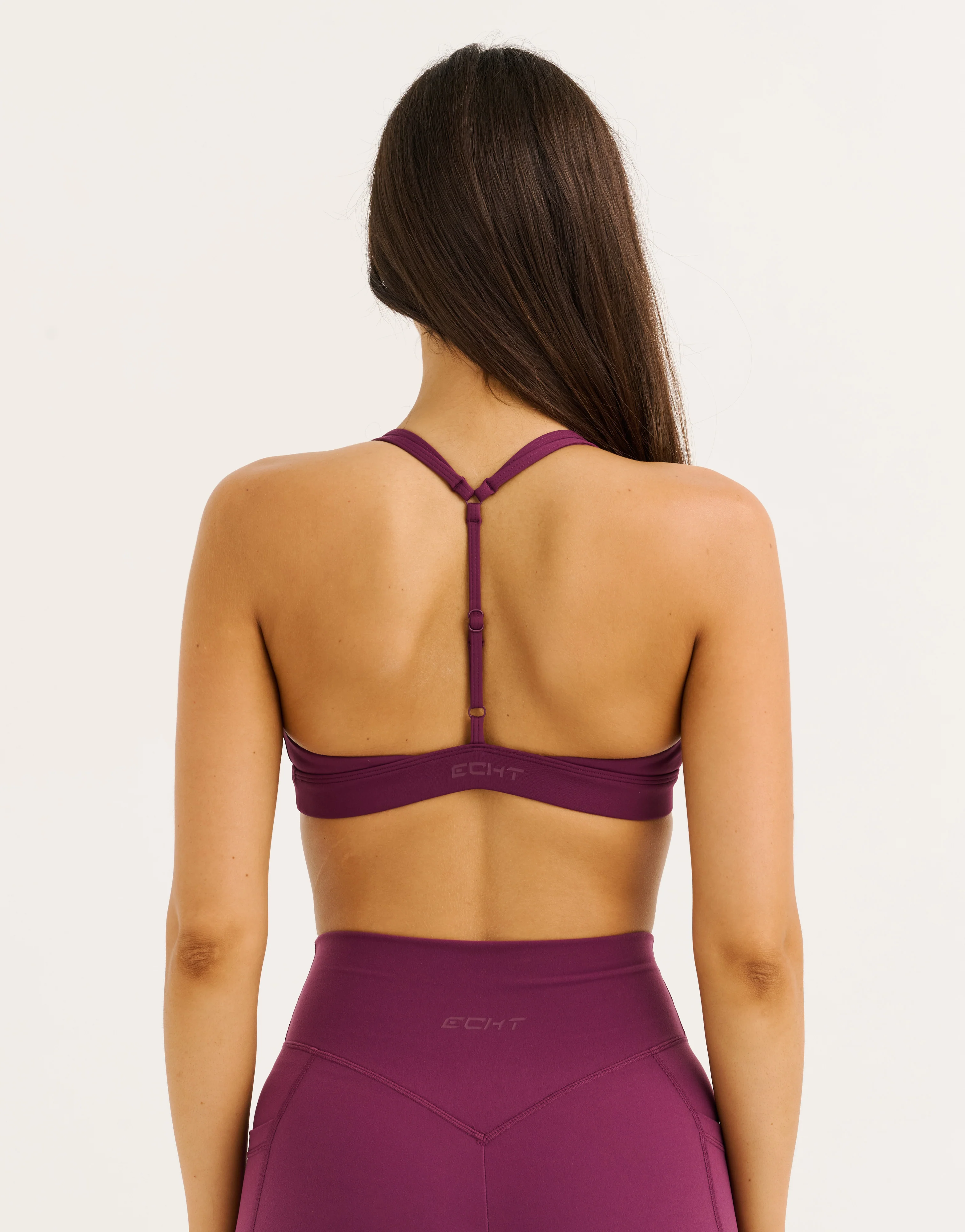 Core Layer Sports Bra - Blackberry - Image 2
