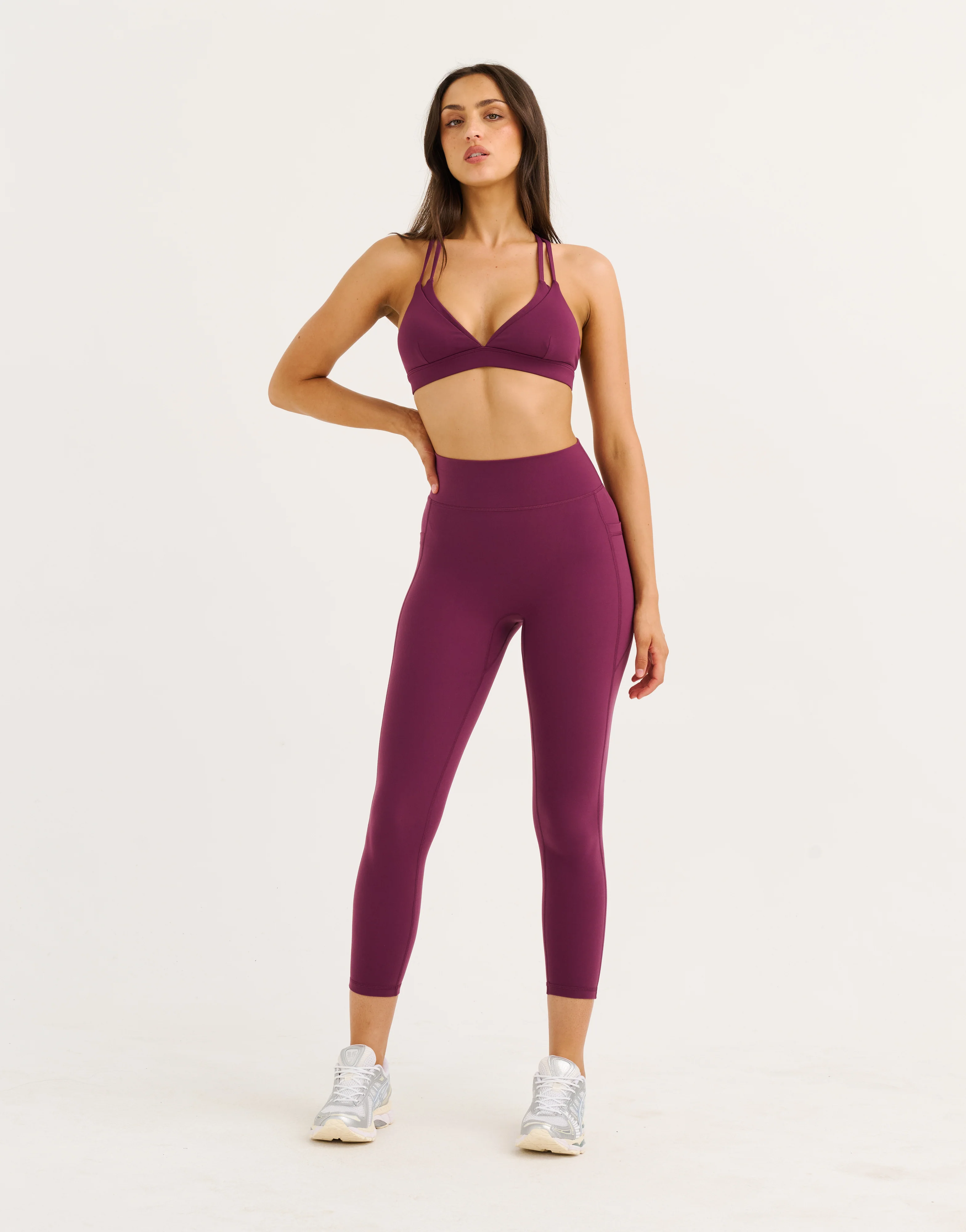 Core Layer Sports Bra - Blackberry - Image 5