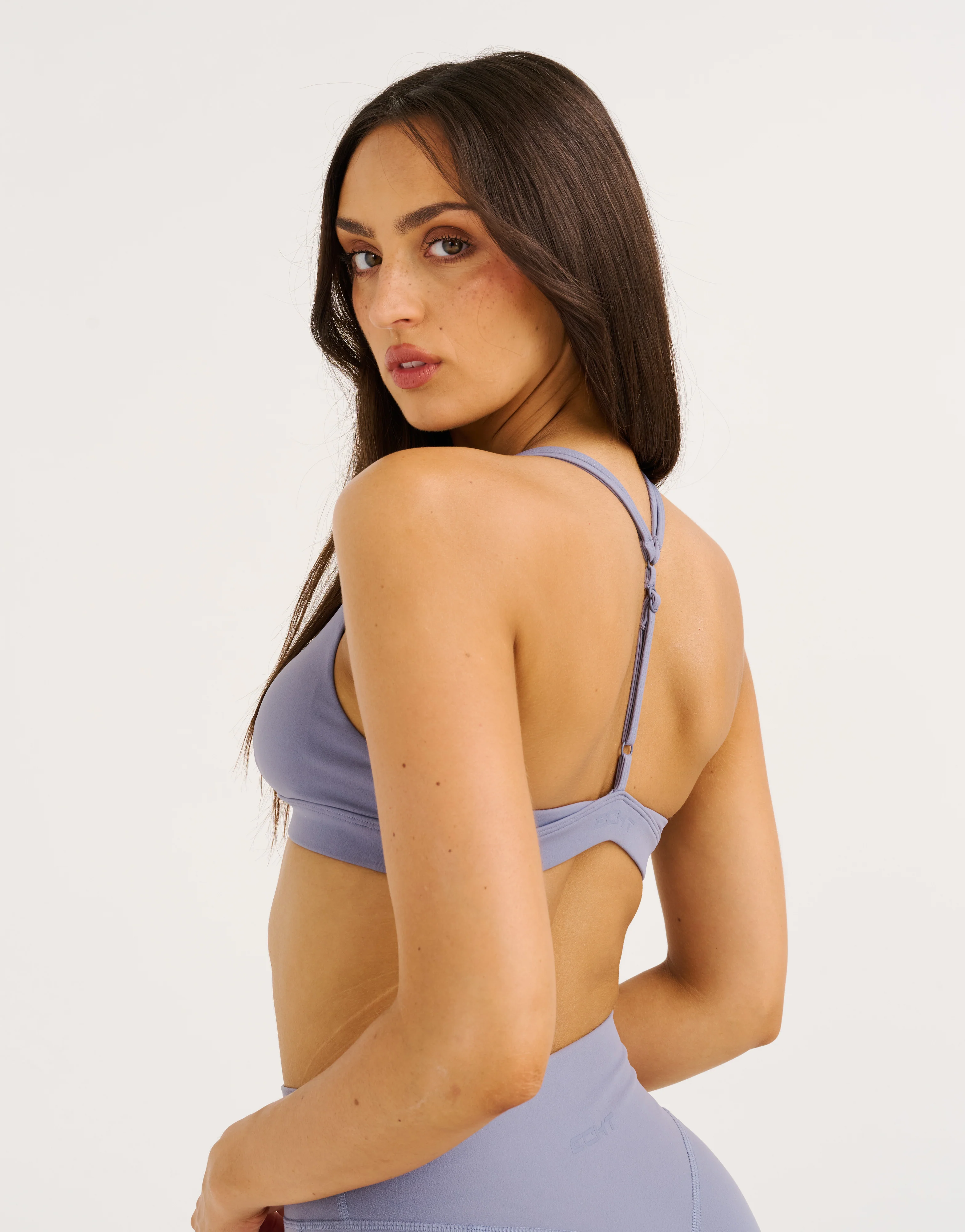 Core Layer Sports Bra - Washed Blue - Image 4