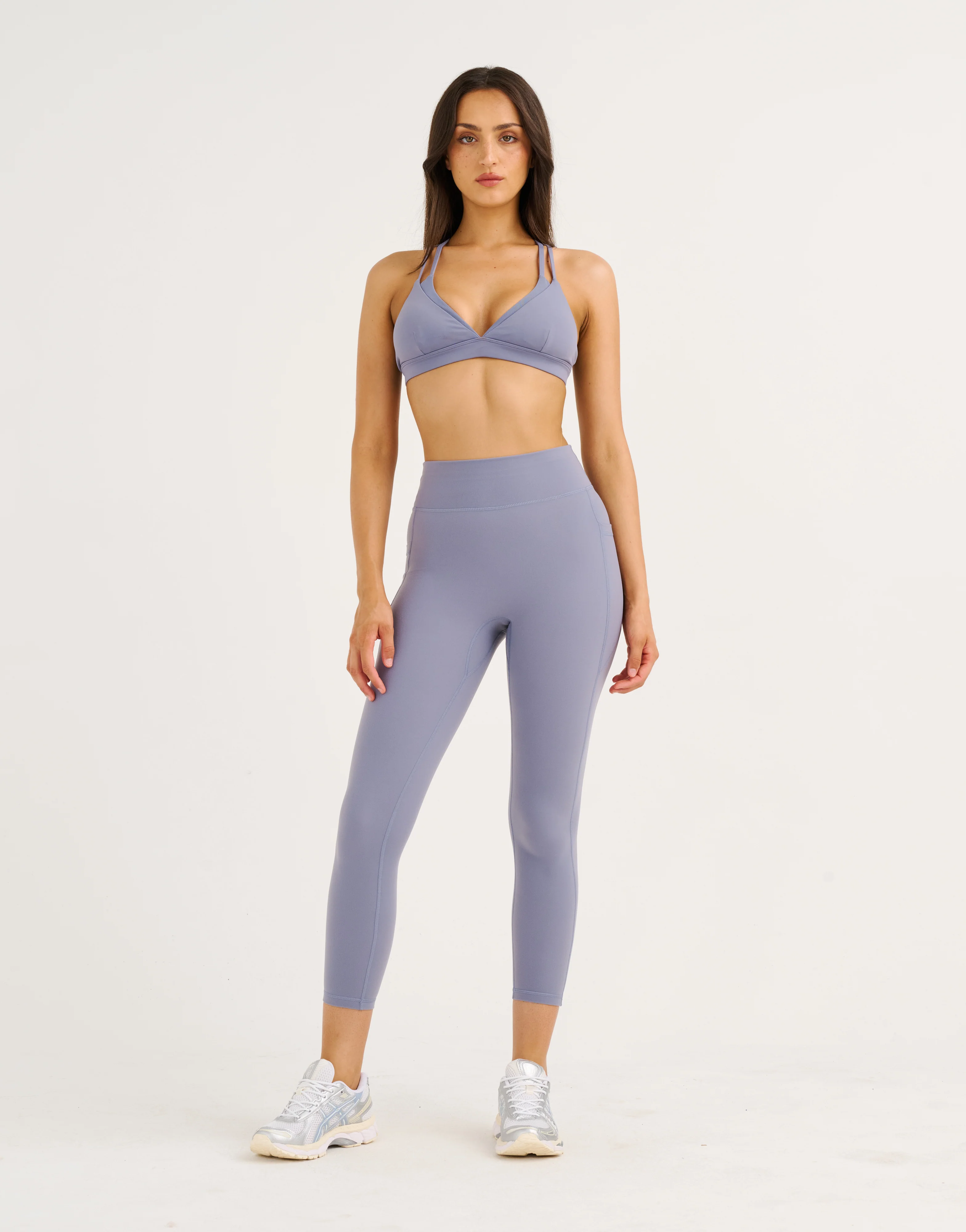 Core Layer Sports Bra - Washed Blue - Image 6