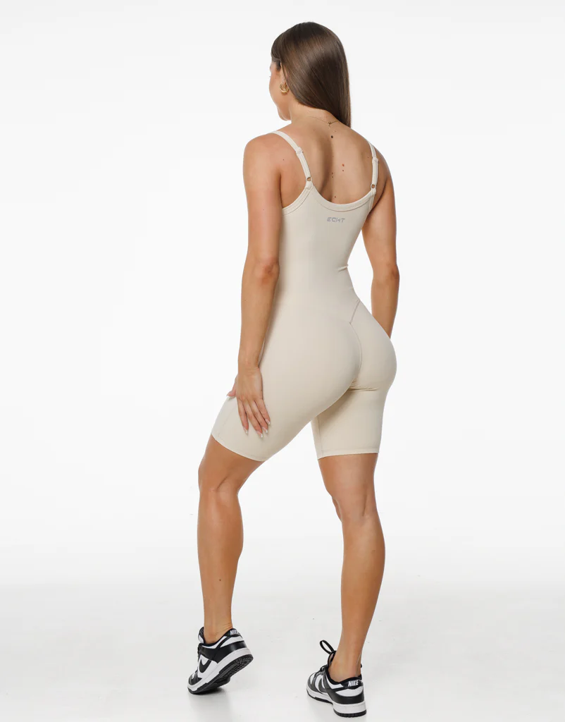 Core Unitard - Oatmeal - Image 5
