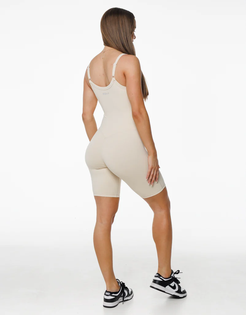 Core Unitard - Oatmeal - Image 6