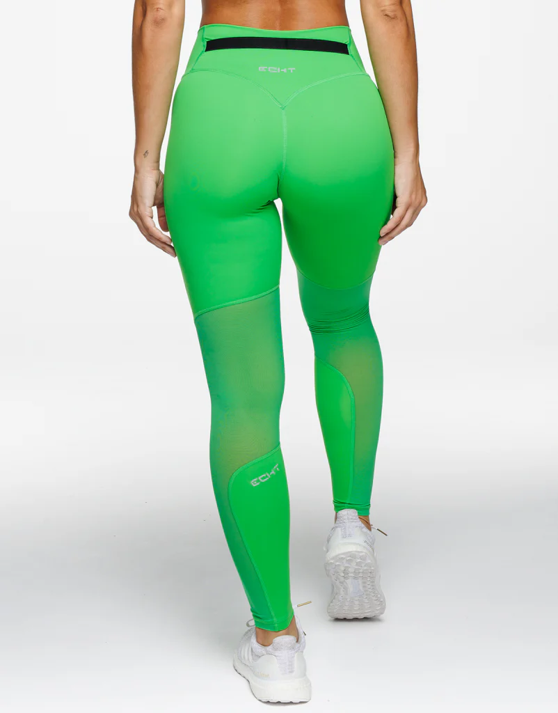 Crossover Leggings - Green - Image 8