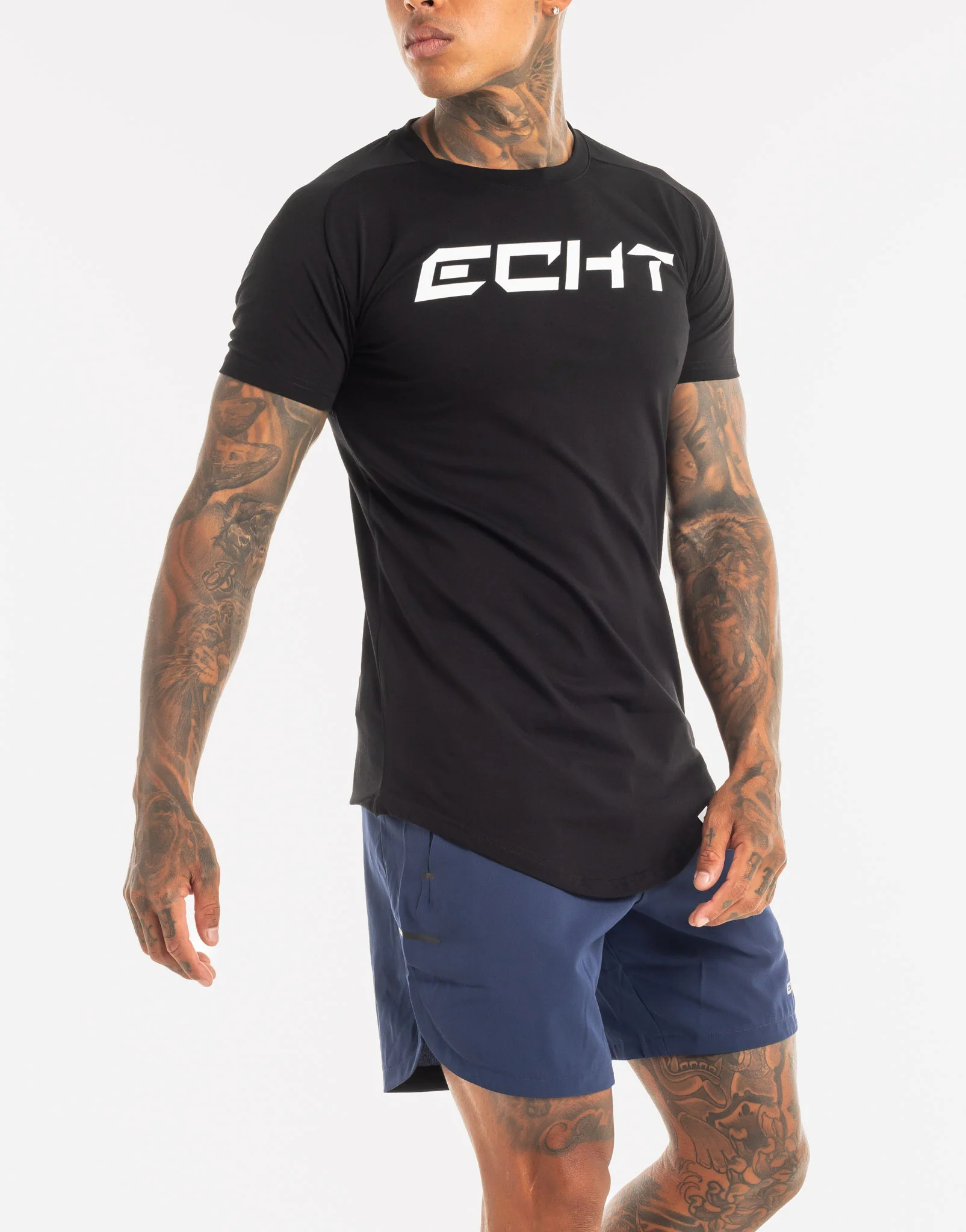 Echt Core T-Shirt - Black - Image 3