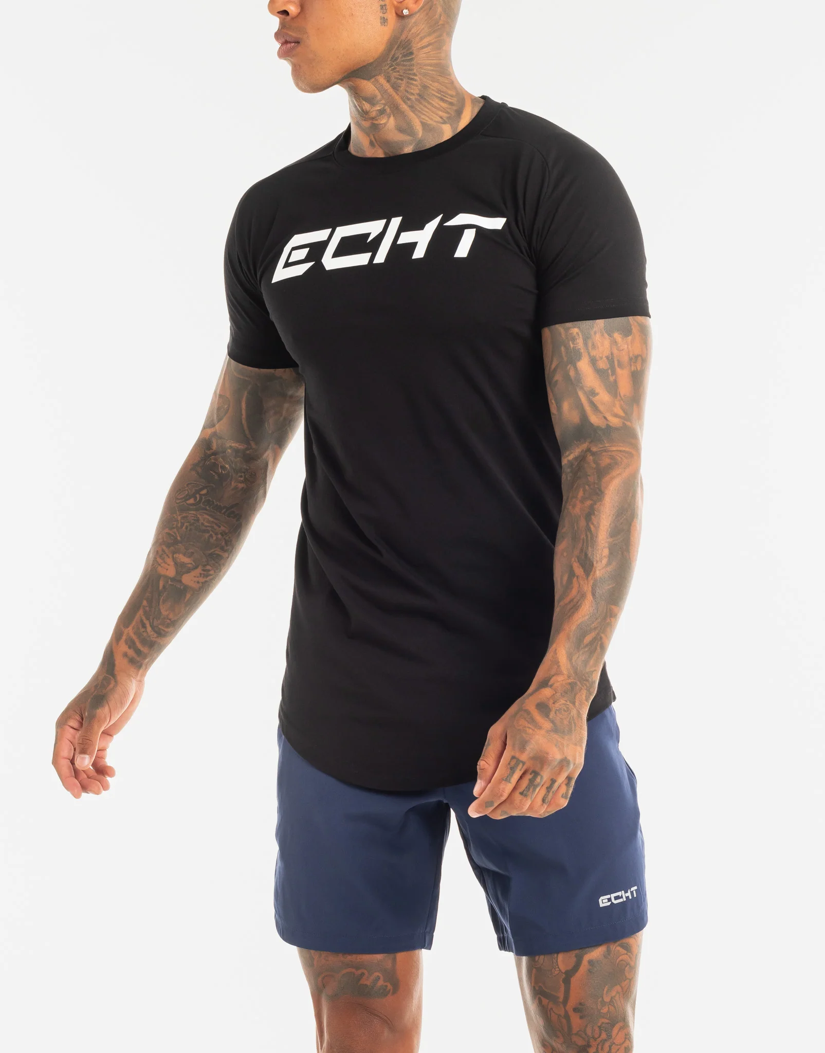 Echt Core T-Shirt - Black - Image 6