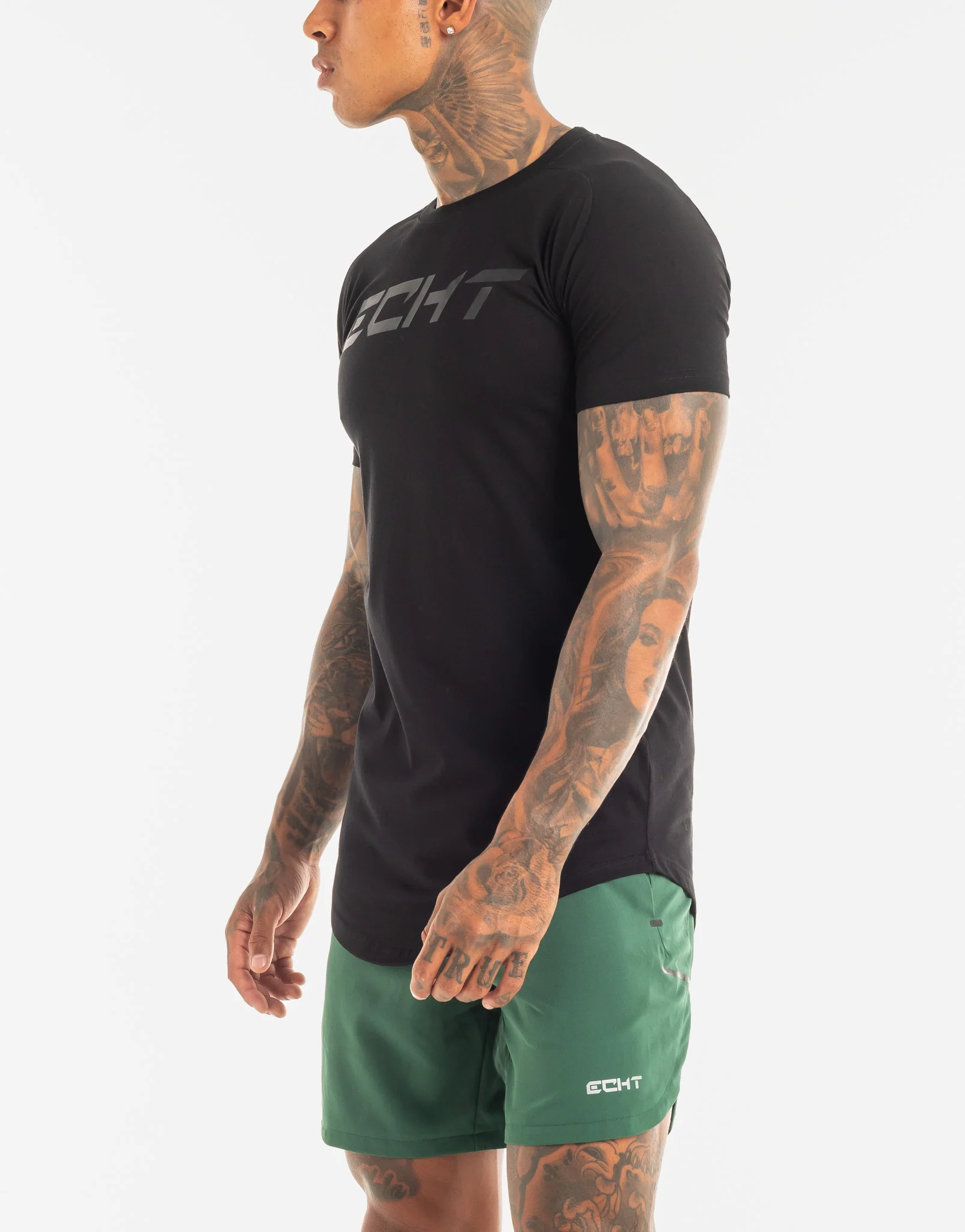 Echt Core T-Shirt - Stealth Black - Image 10