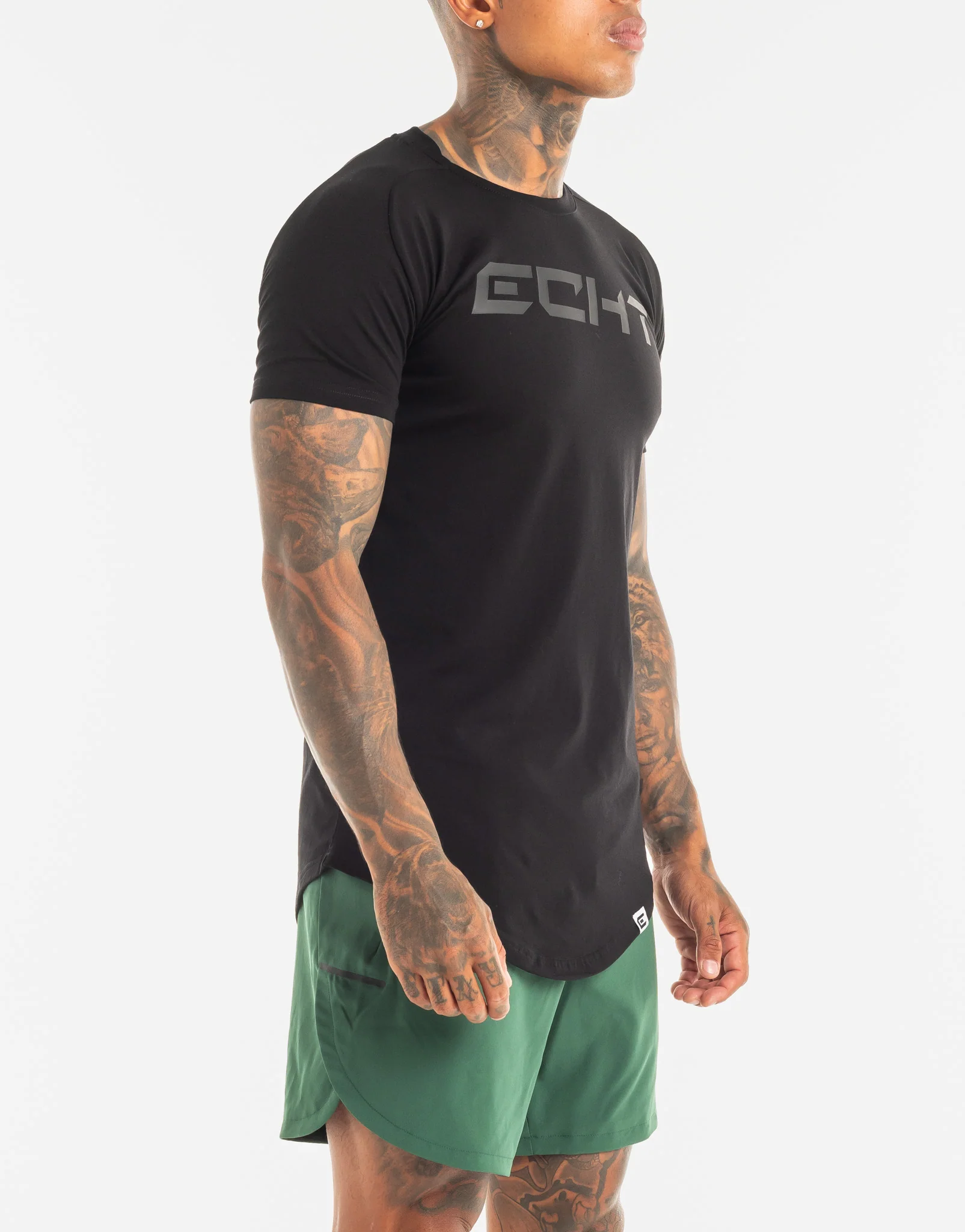 Echt Core T-Shirt - Stealth Black - Image 8