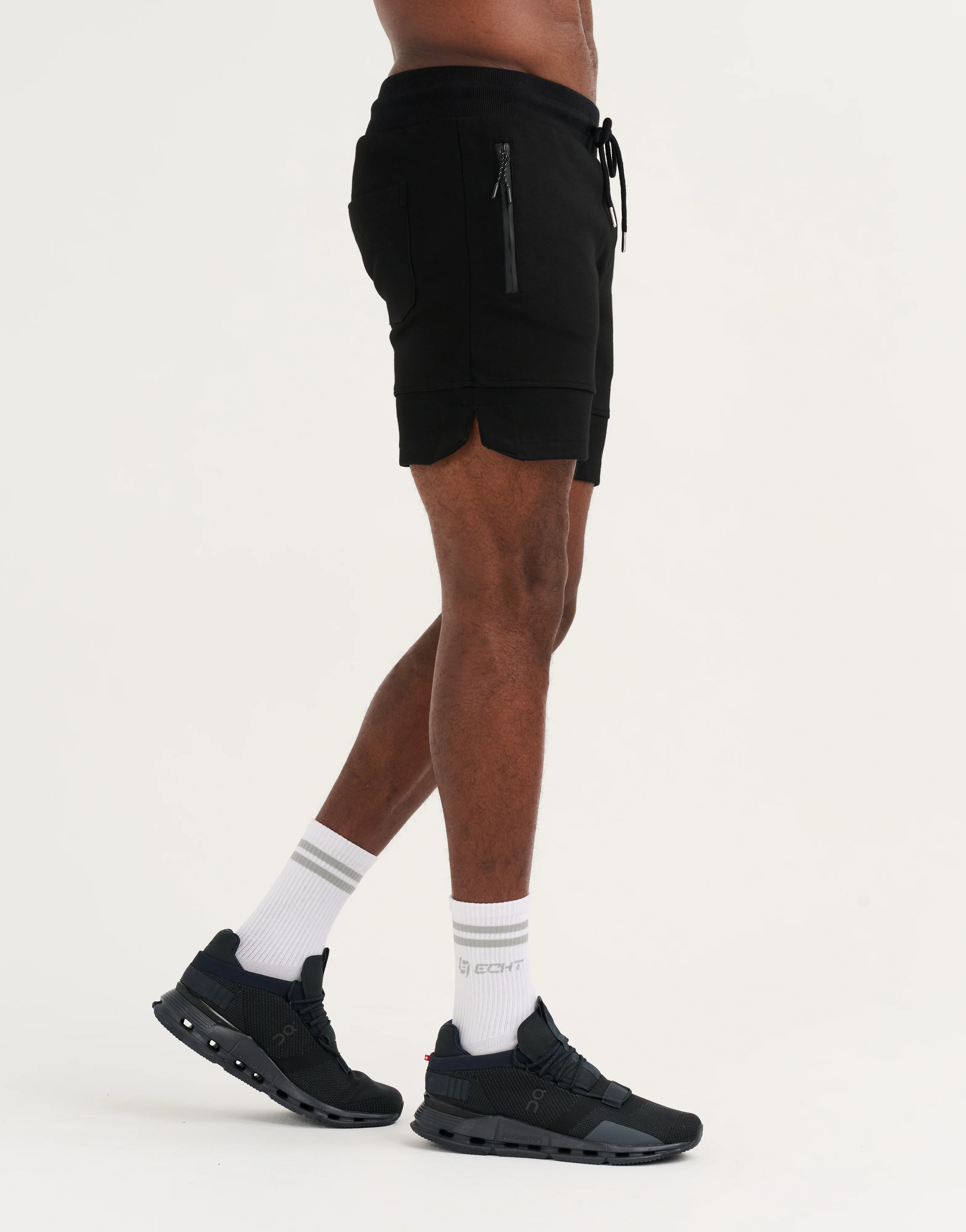 Echt Force Knit Shorts - Black - Image 3