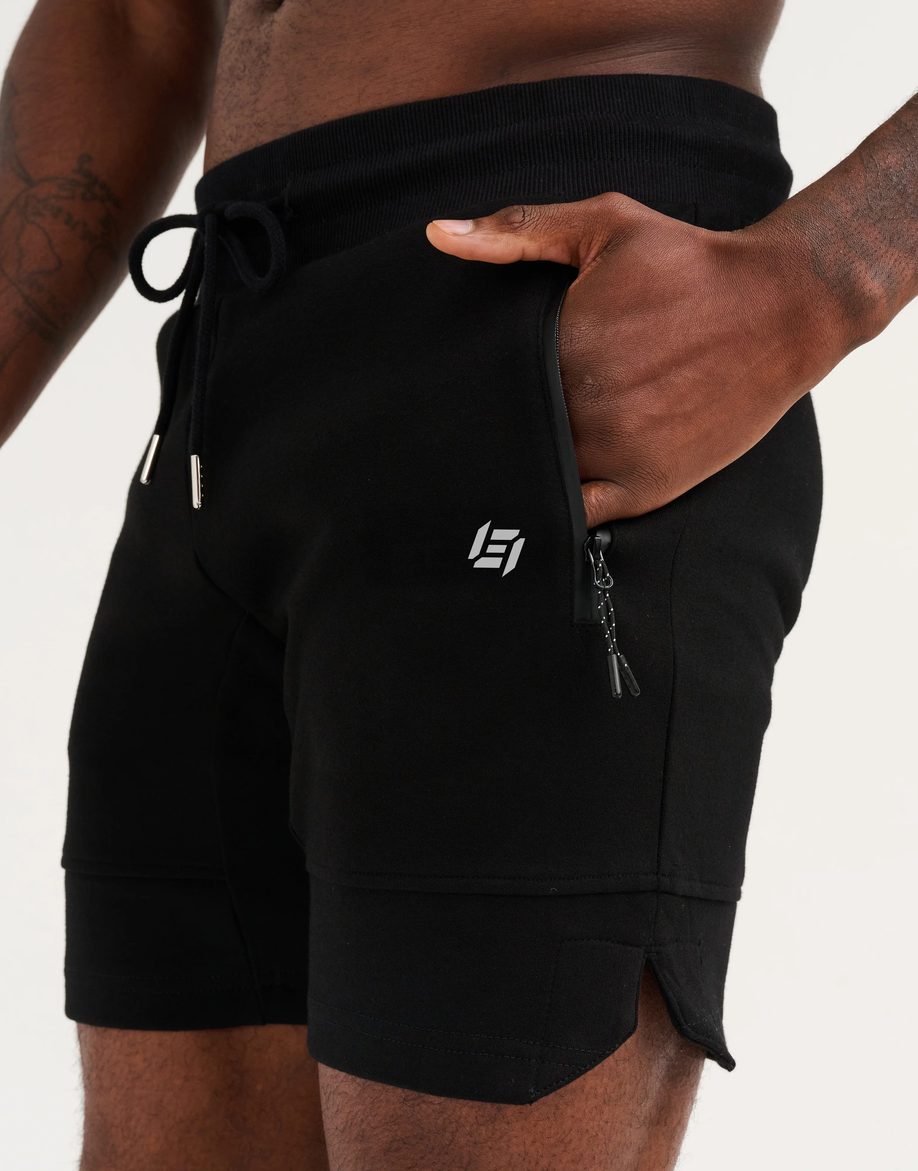 Echt Force Knit Shorts - Black - Image 6