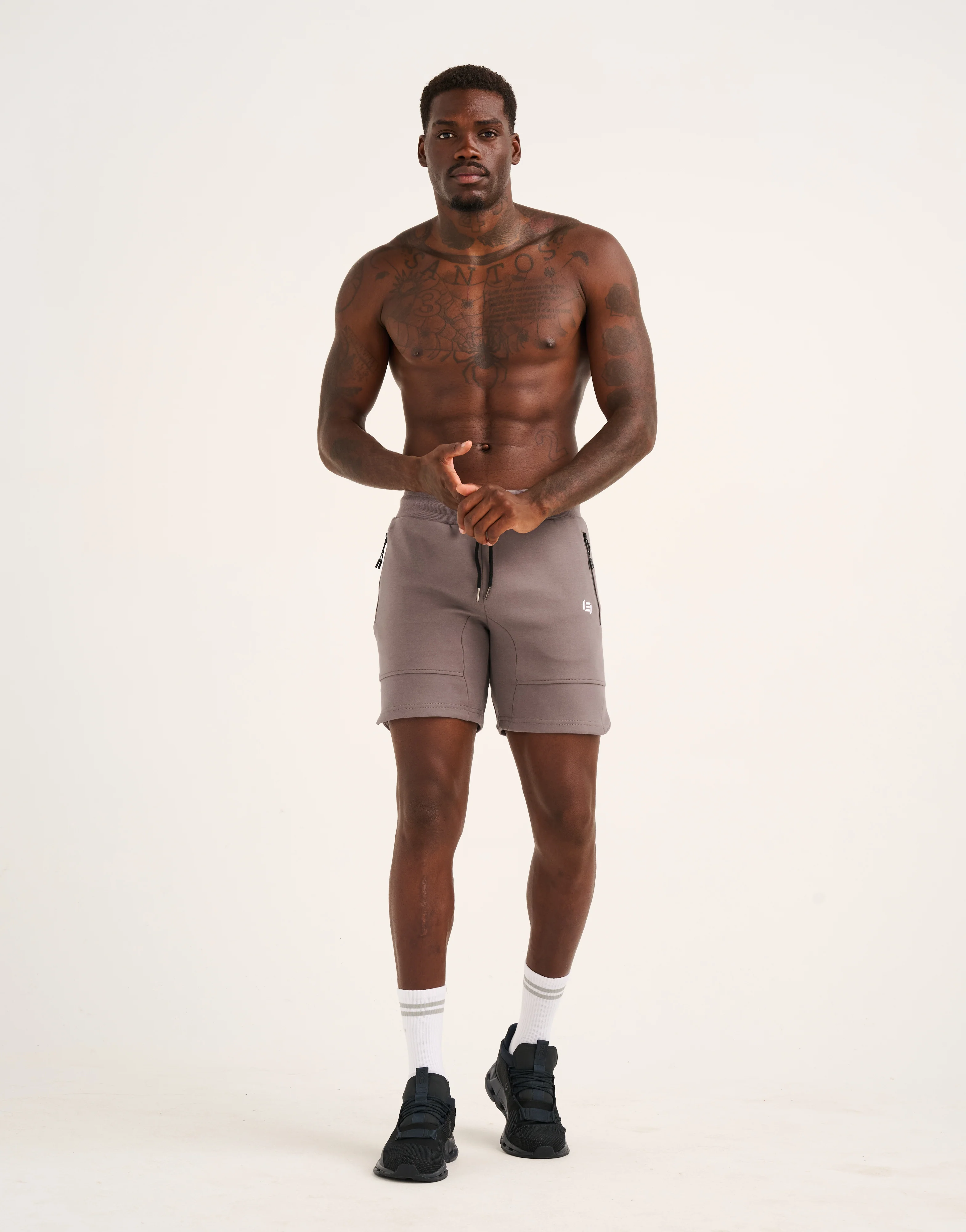 Echt Force Knit Shorts - Slate Grey - Image 4
