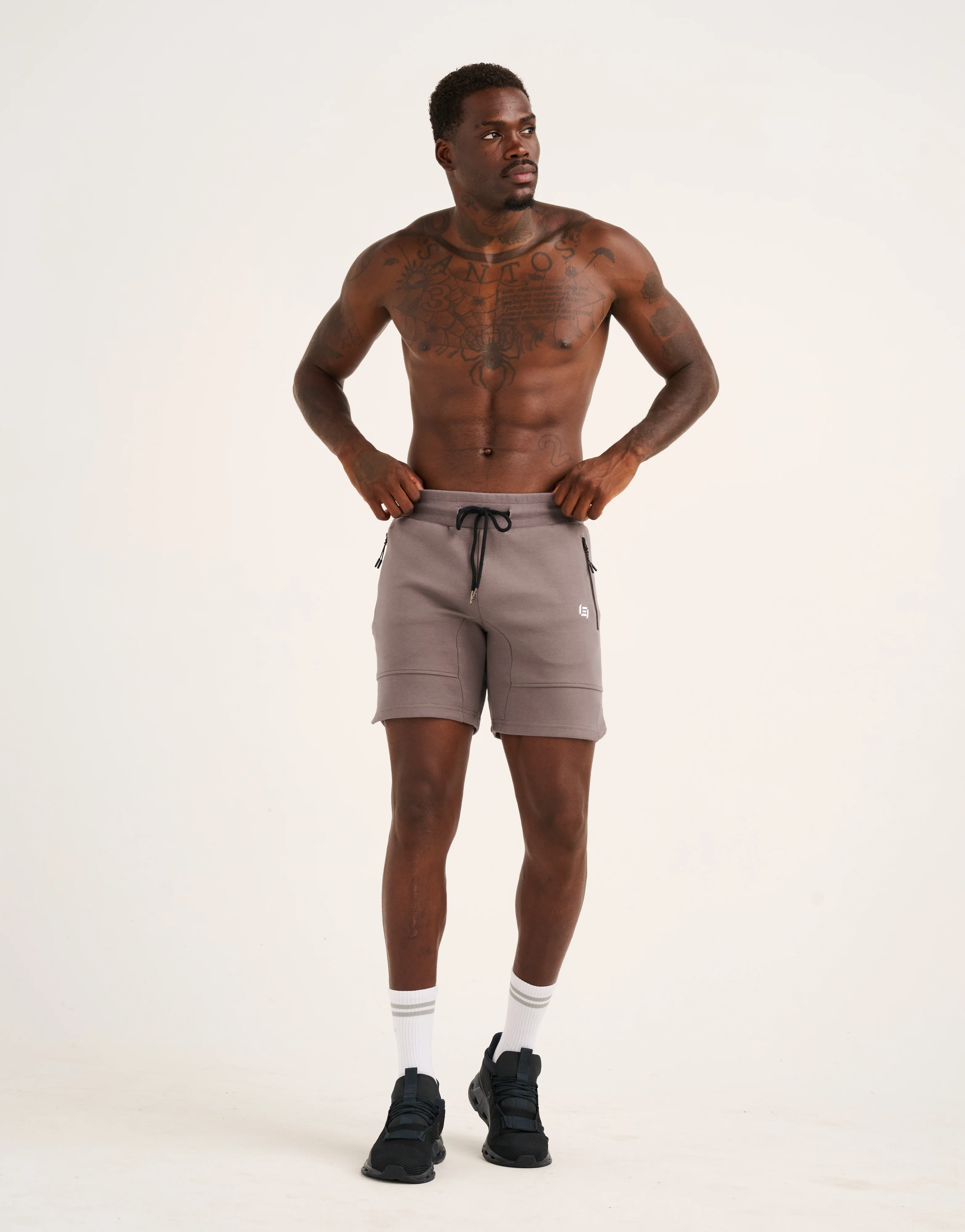 Echt Force Knit Shorts - Slate Grey - Image 5