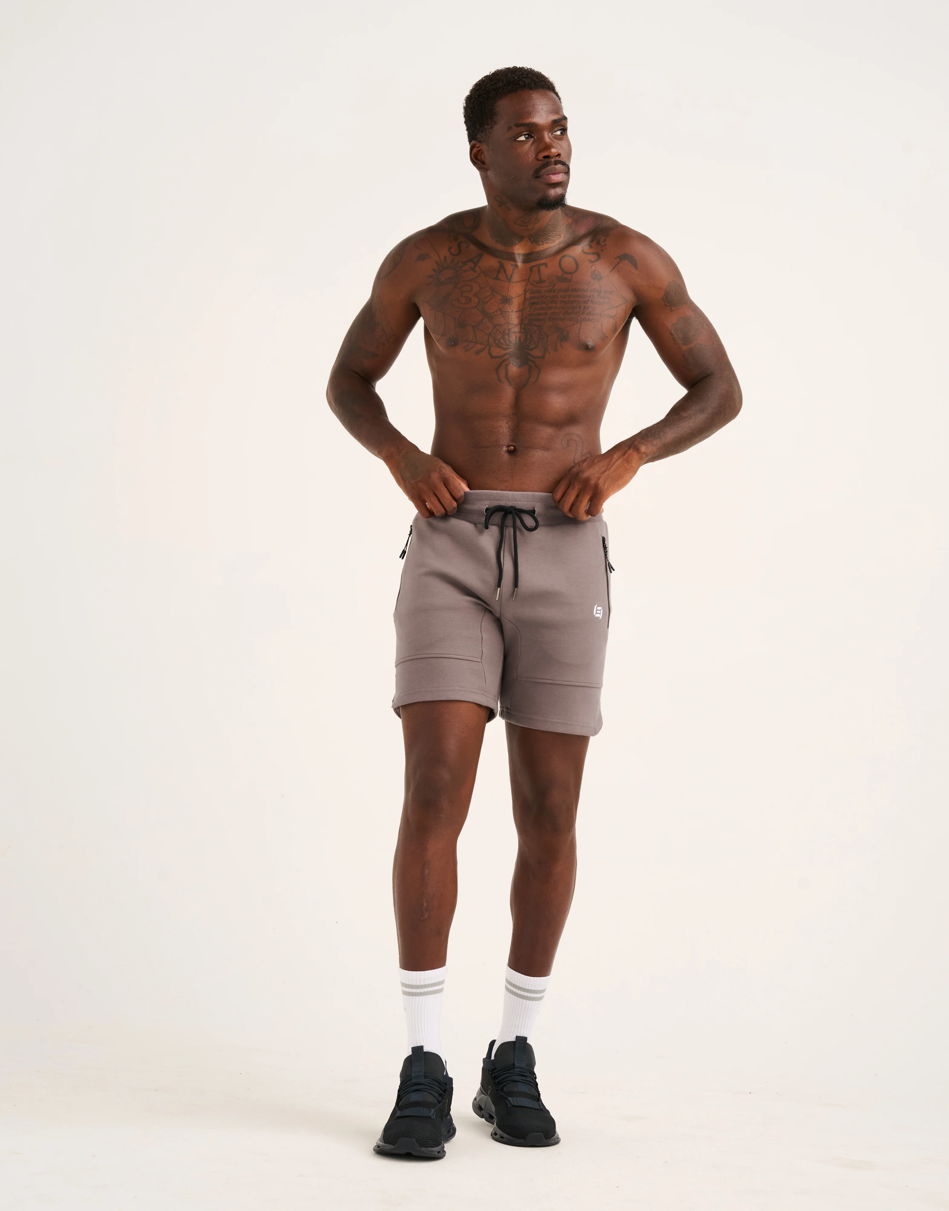 Echt Force Knit Shorts - Slate Grey - Image 6