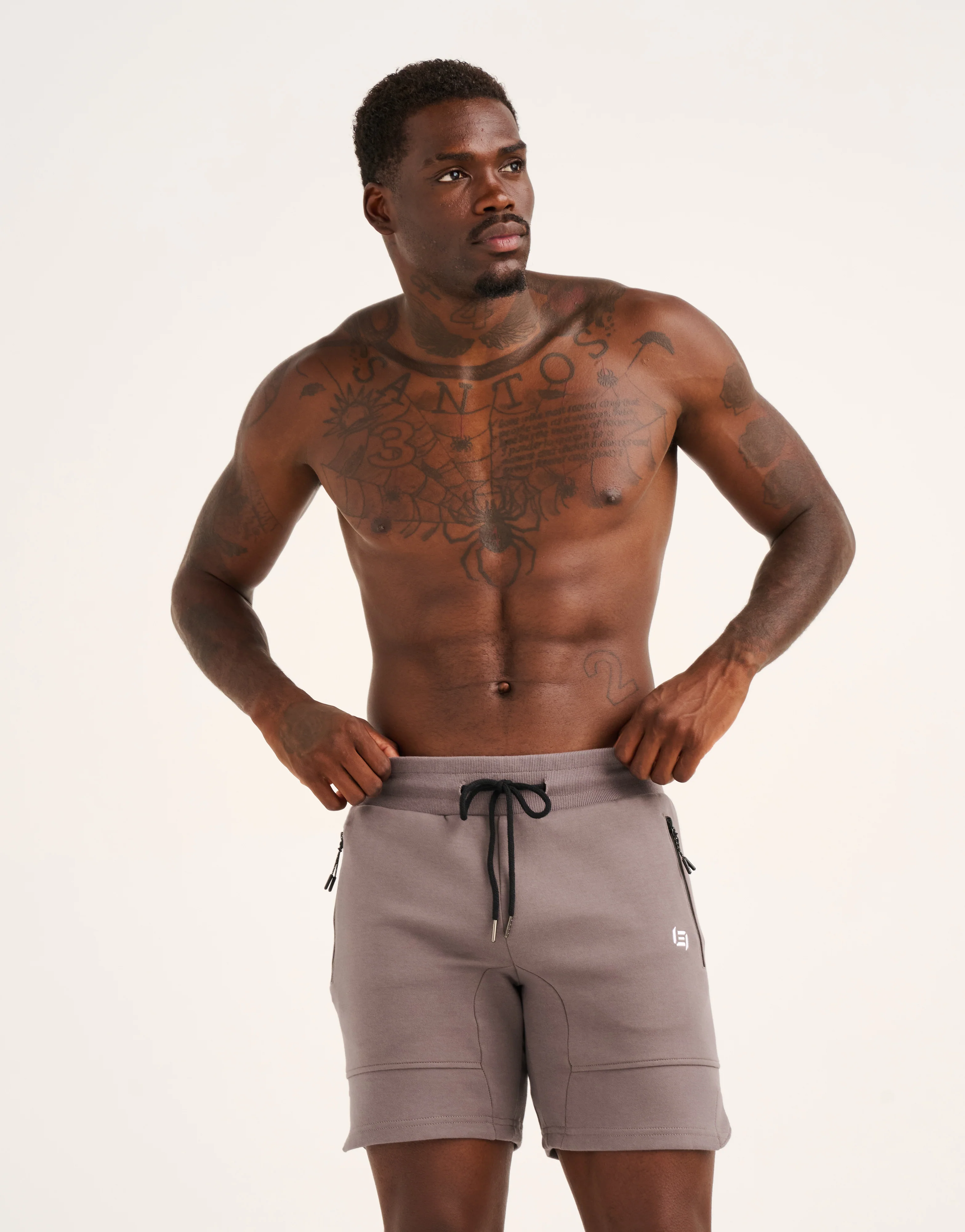 Echt Force Knit Shorts - Slate Grey - Image 9