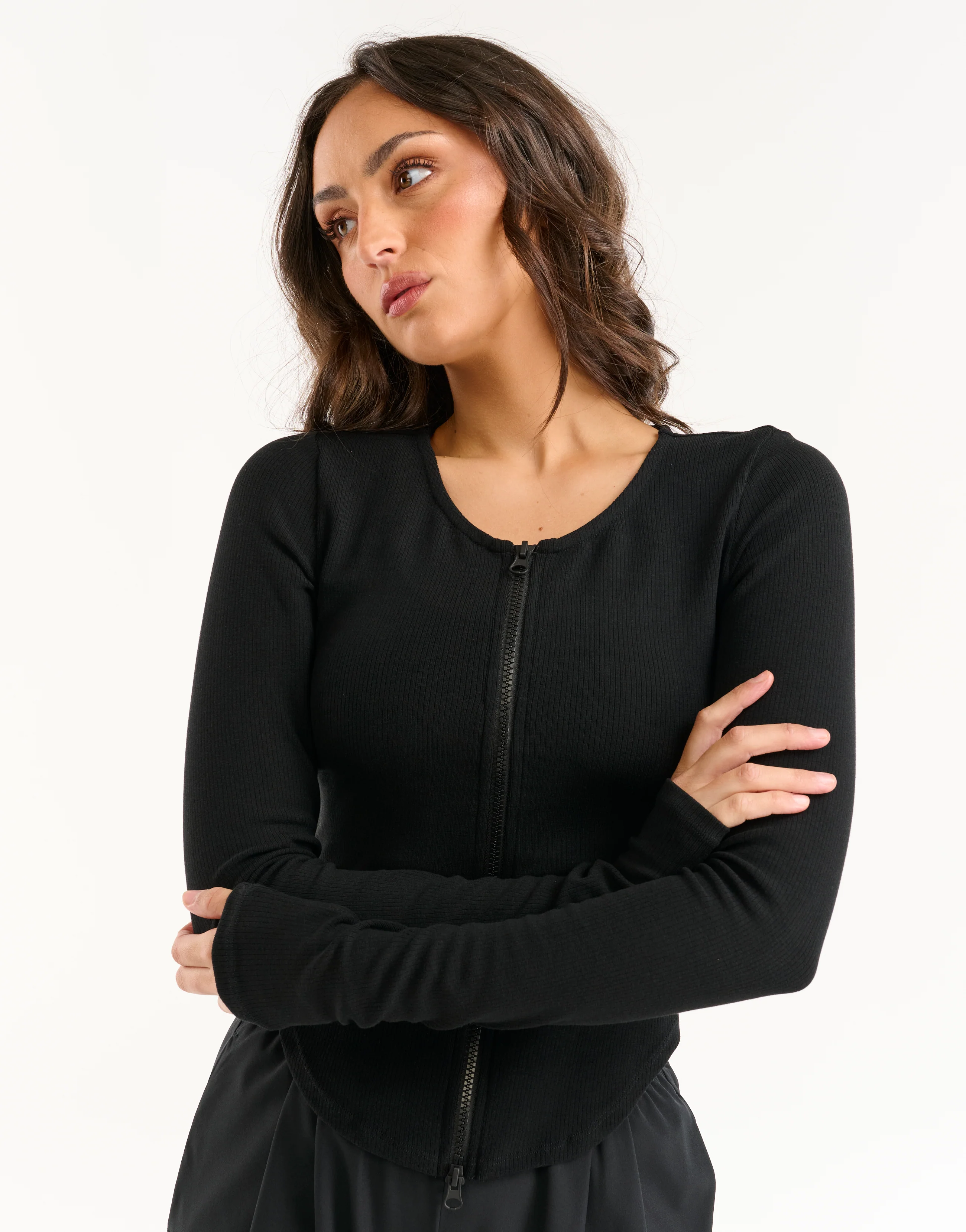 Echt Knit Cardigan - Black - Image 5