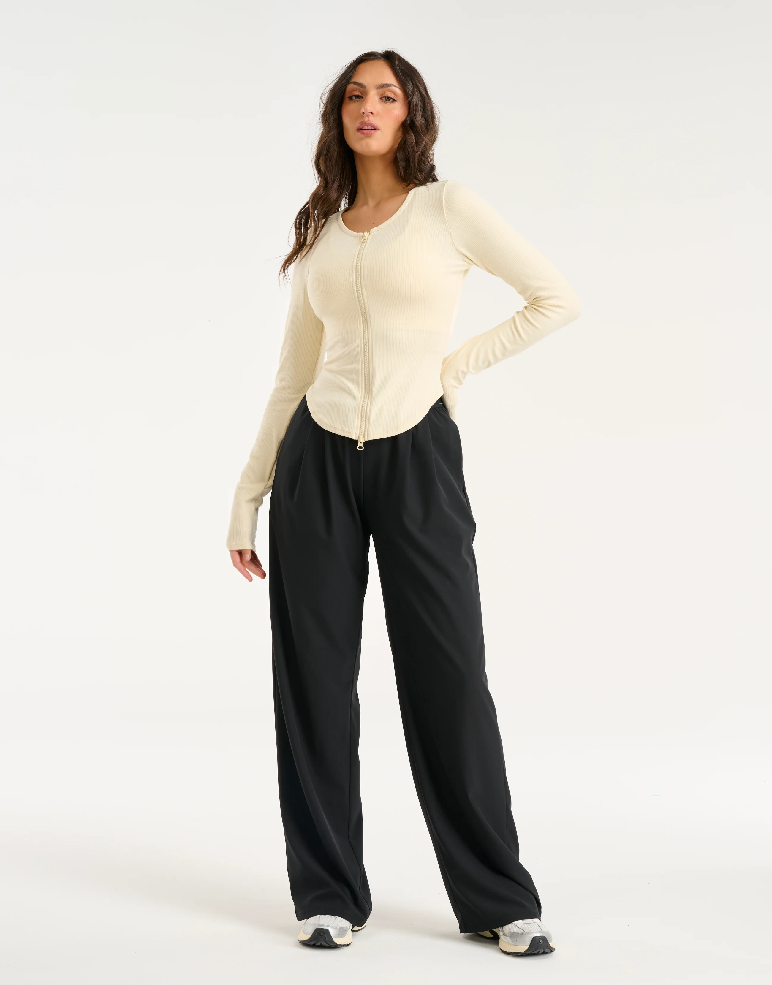 Echt Knit Cardigan - Taupe - Image 7
