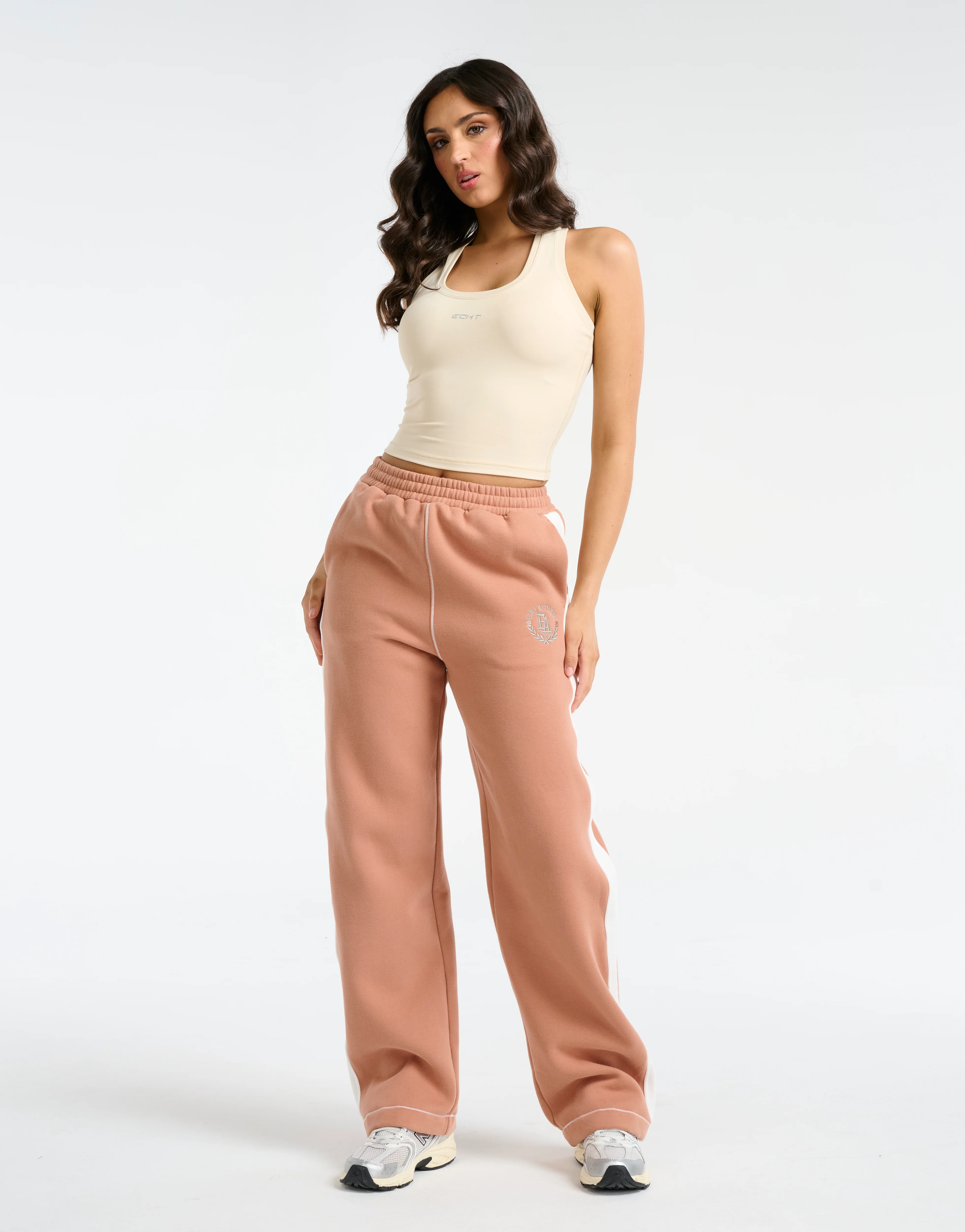 Echt Midriff Singlet - Cream - Image 8