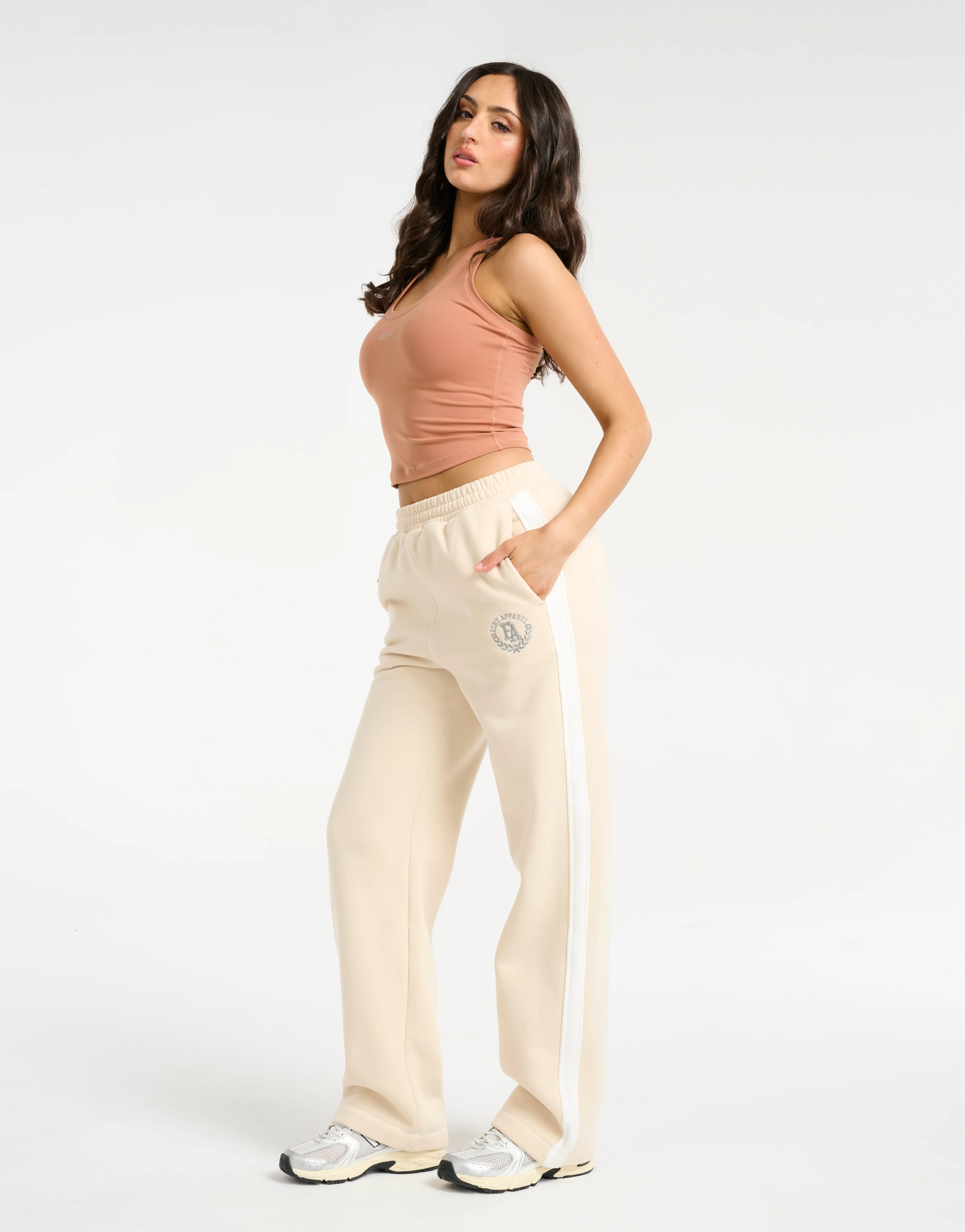 Echt Midriff Singlet - Sunset - Image 8