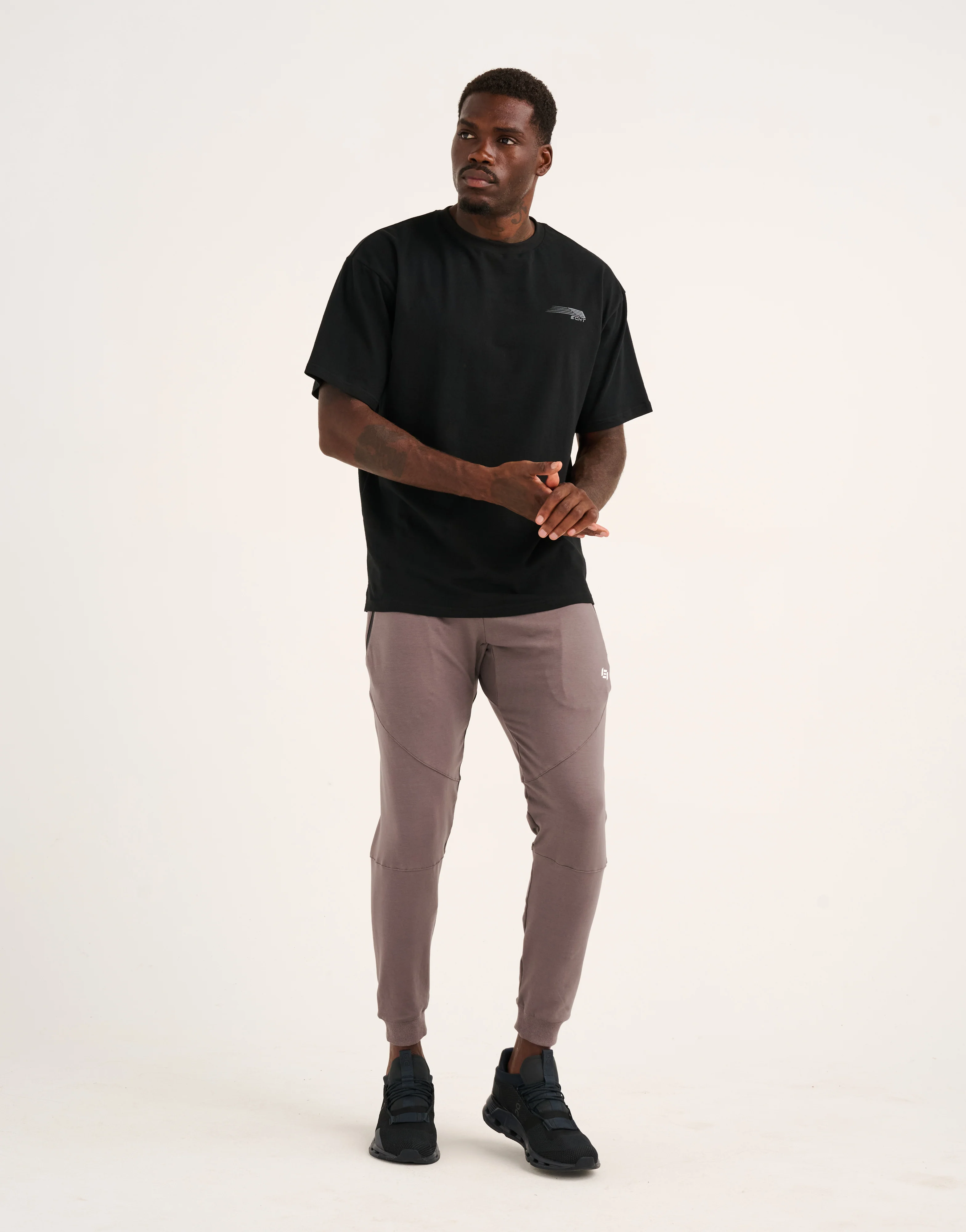 Echt Tapered Joggers - Slate Grey - Image 6