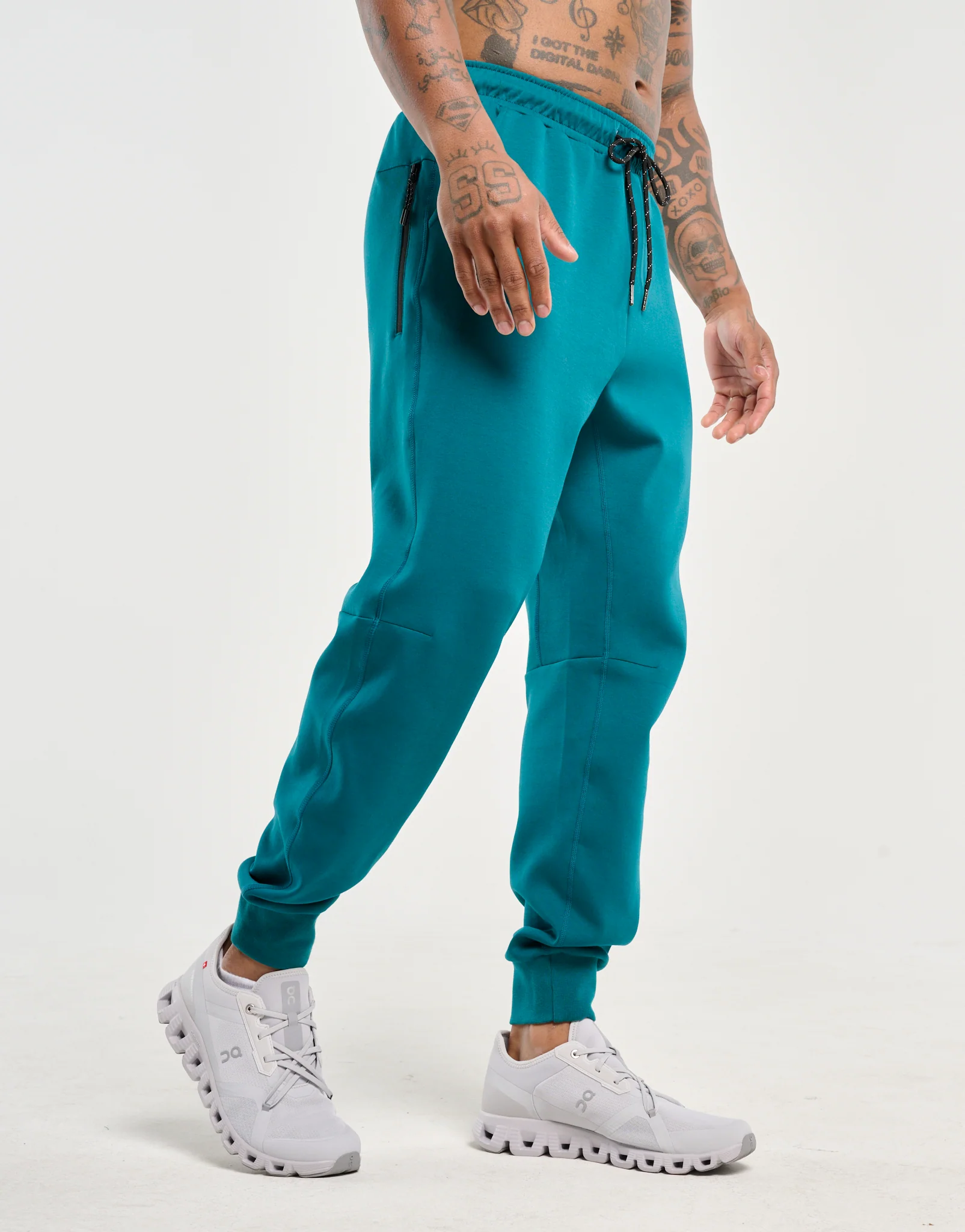 Echt Tech Joggers - Teal - Image 5