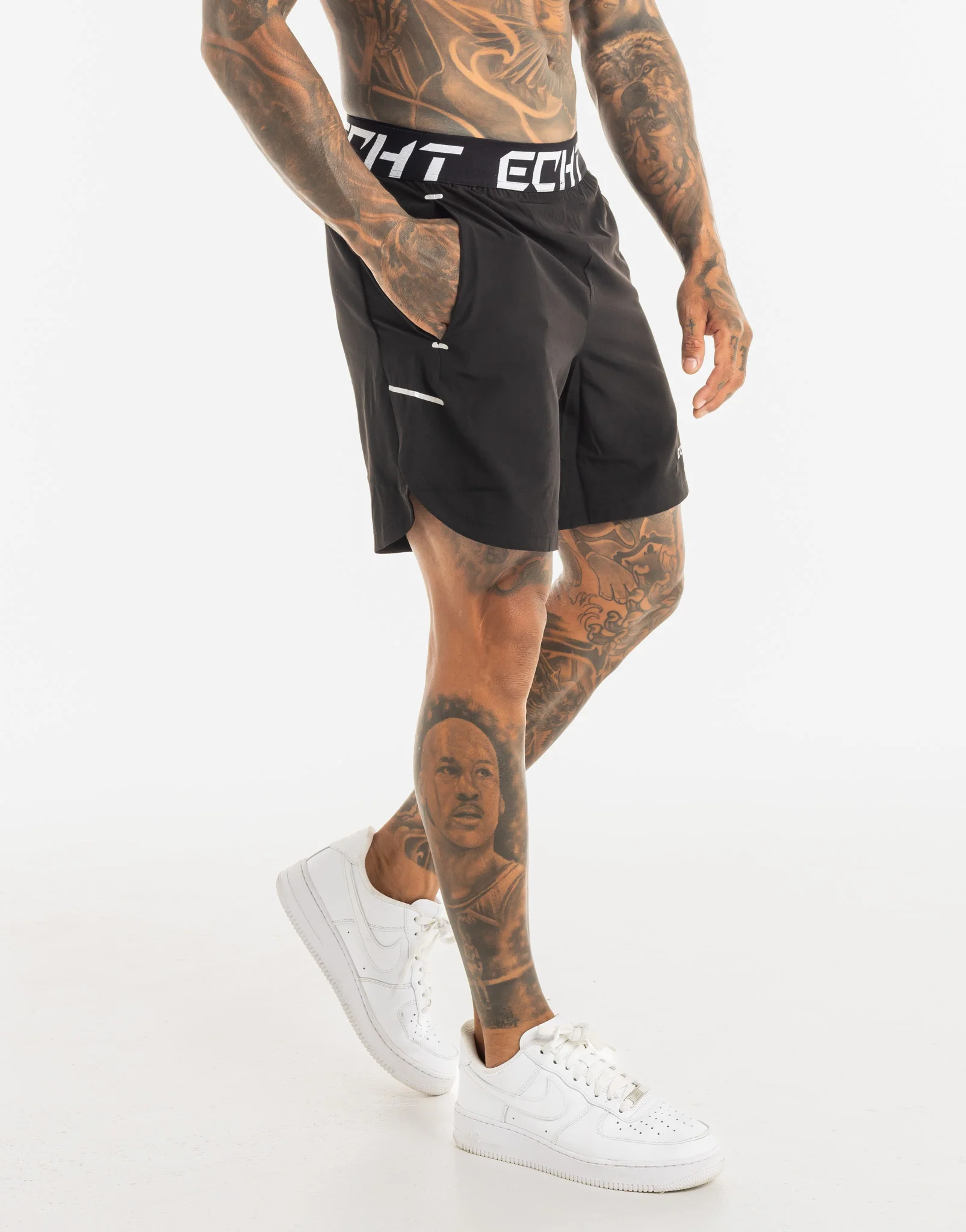 Echt Ultimate Shorts - Black - Image 4