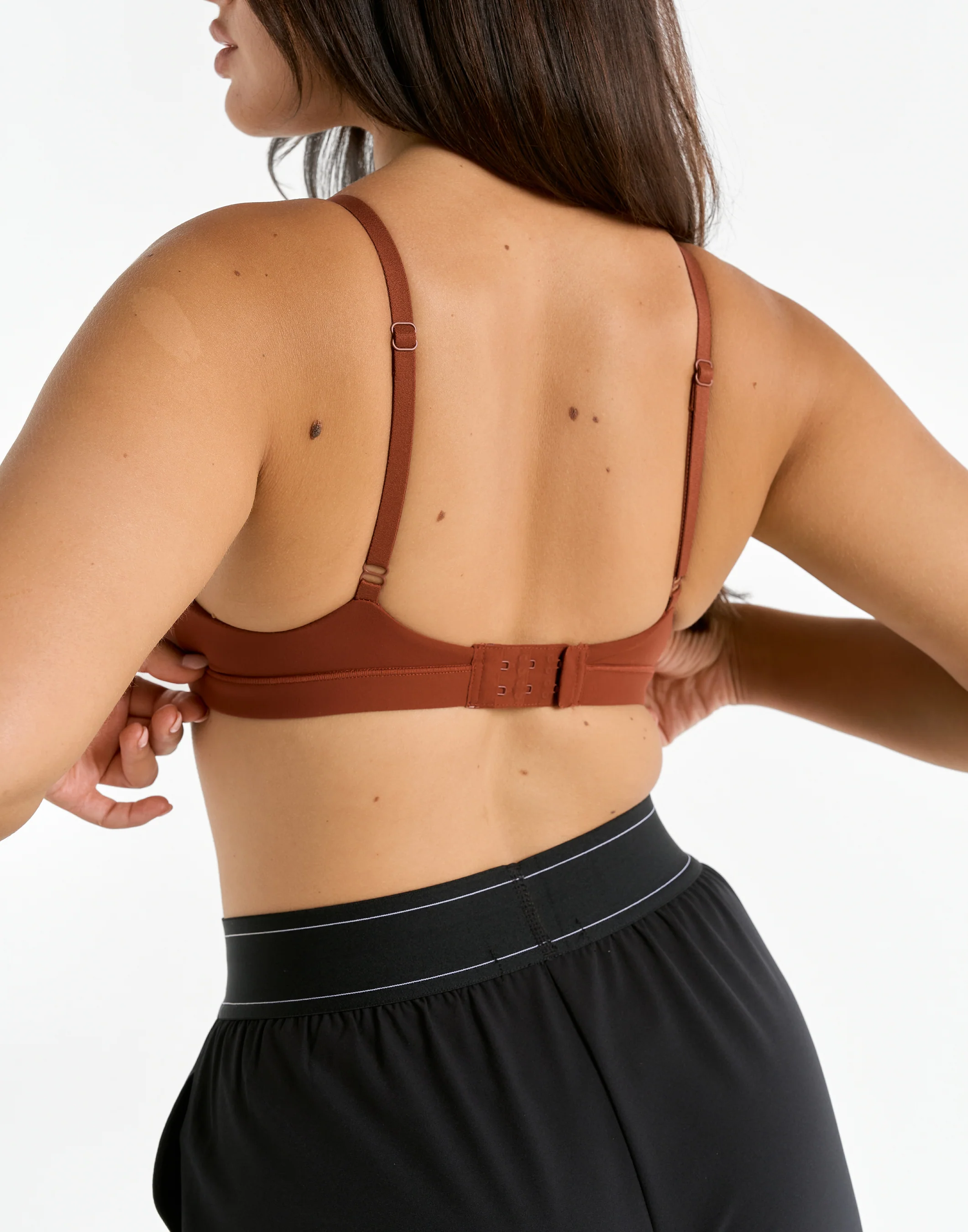 Elemental Crossover Bralette - Brown - Image 3