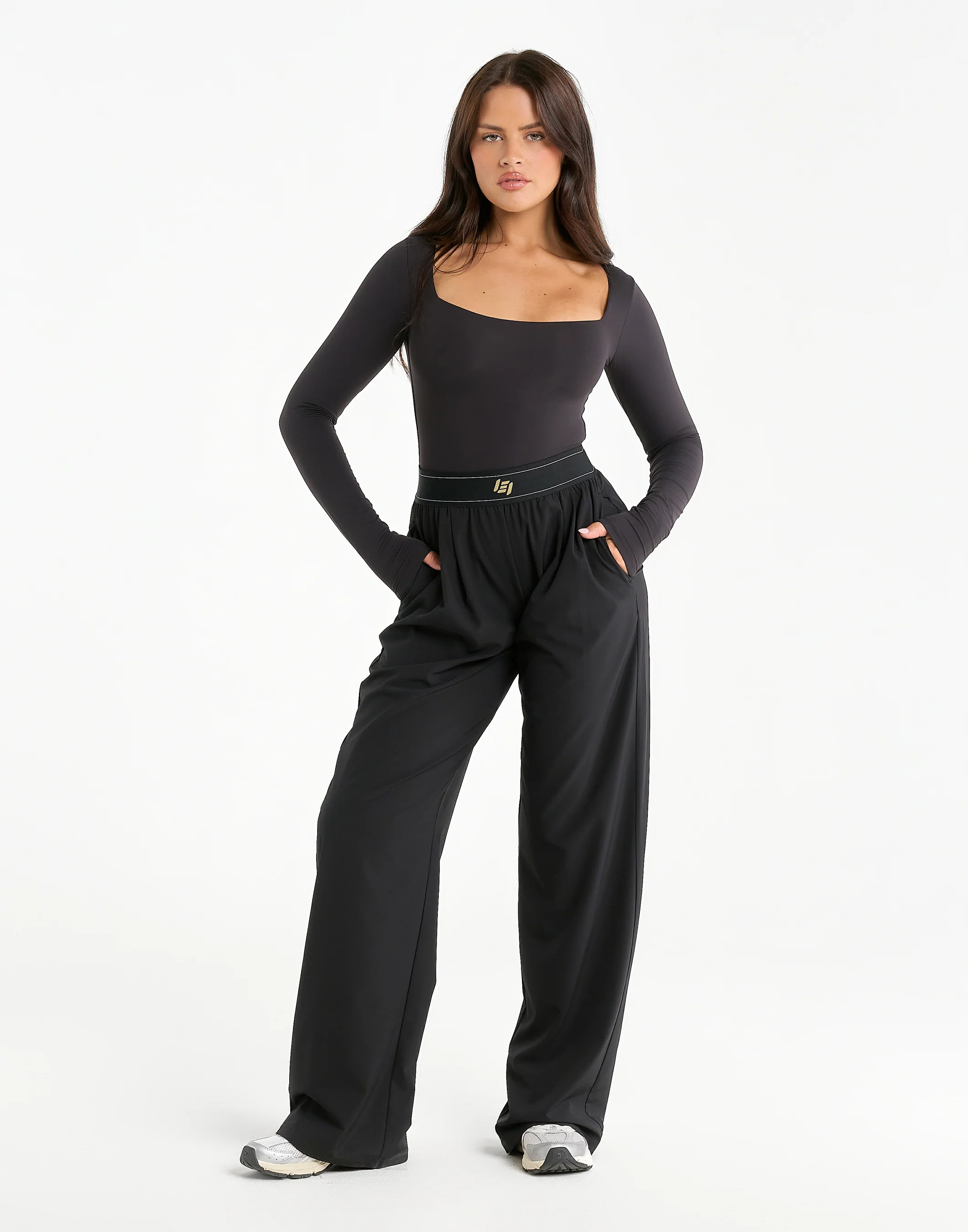Elemental L Square Bodysuit - Black - Image 4