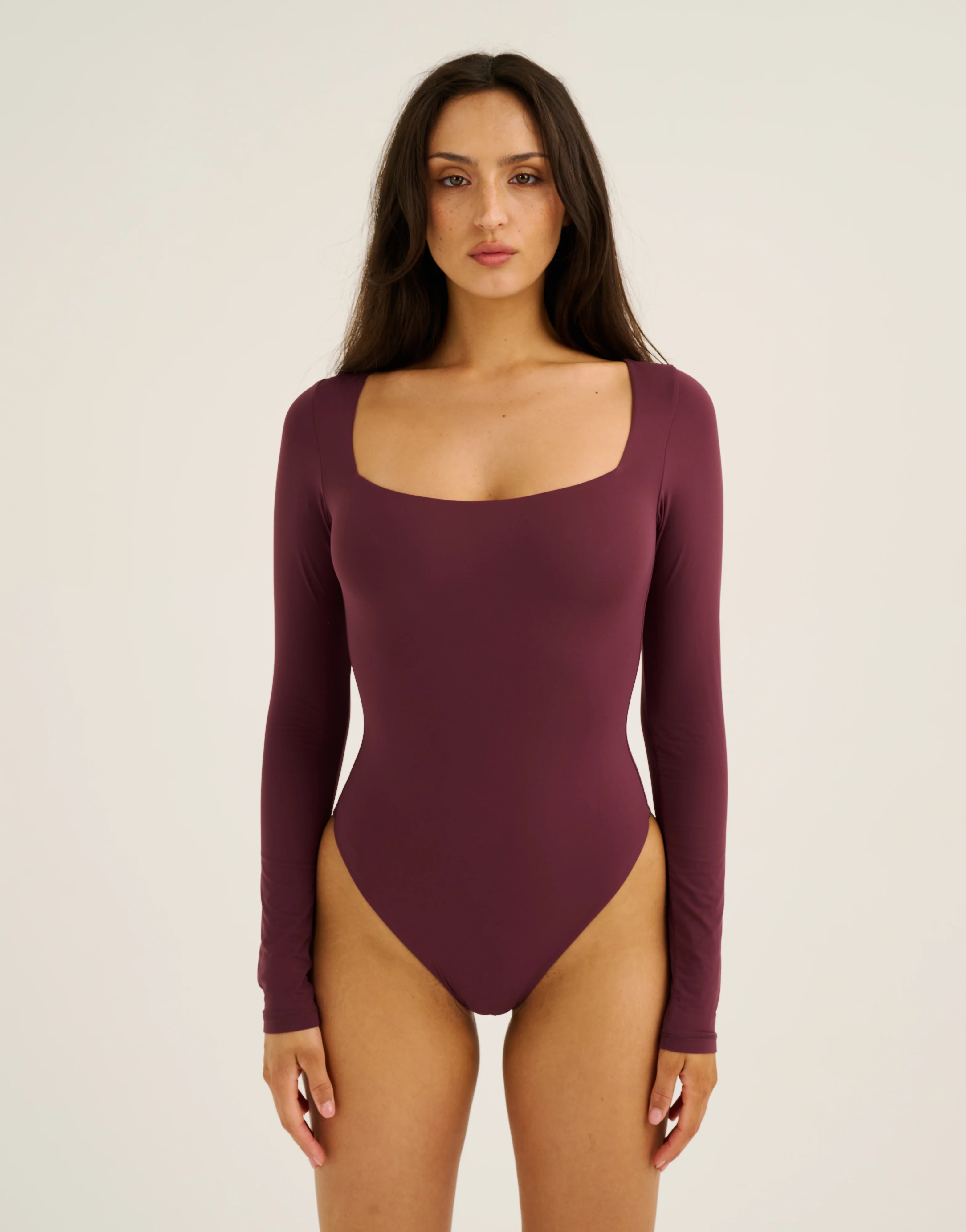 Elemental L Square Bodysuit - Blackberry - Image 3