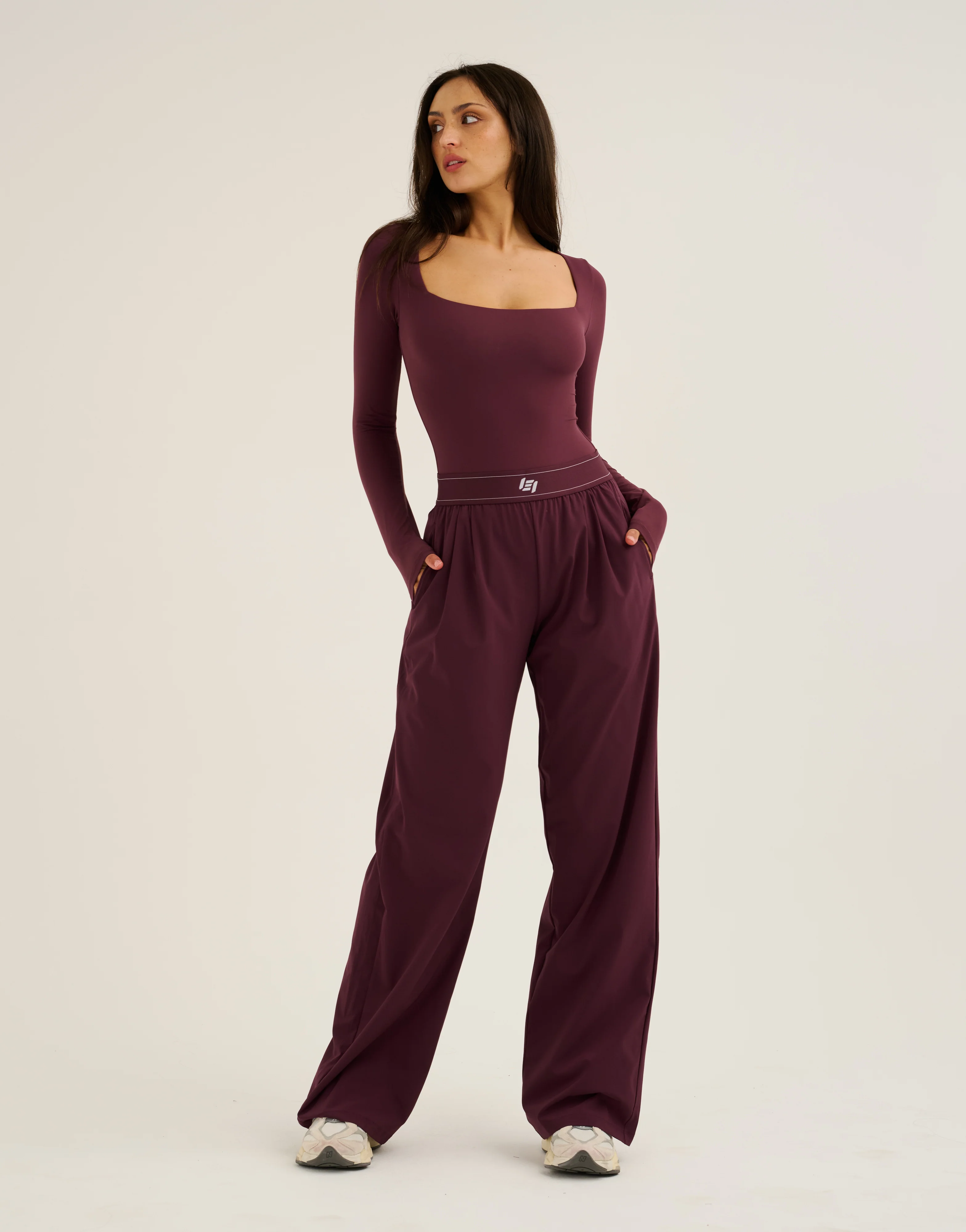 Elemental L Square Bodysuit - Blackberry - Image 4