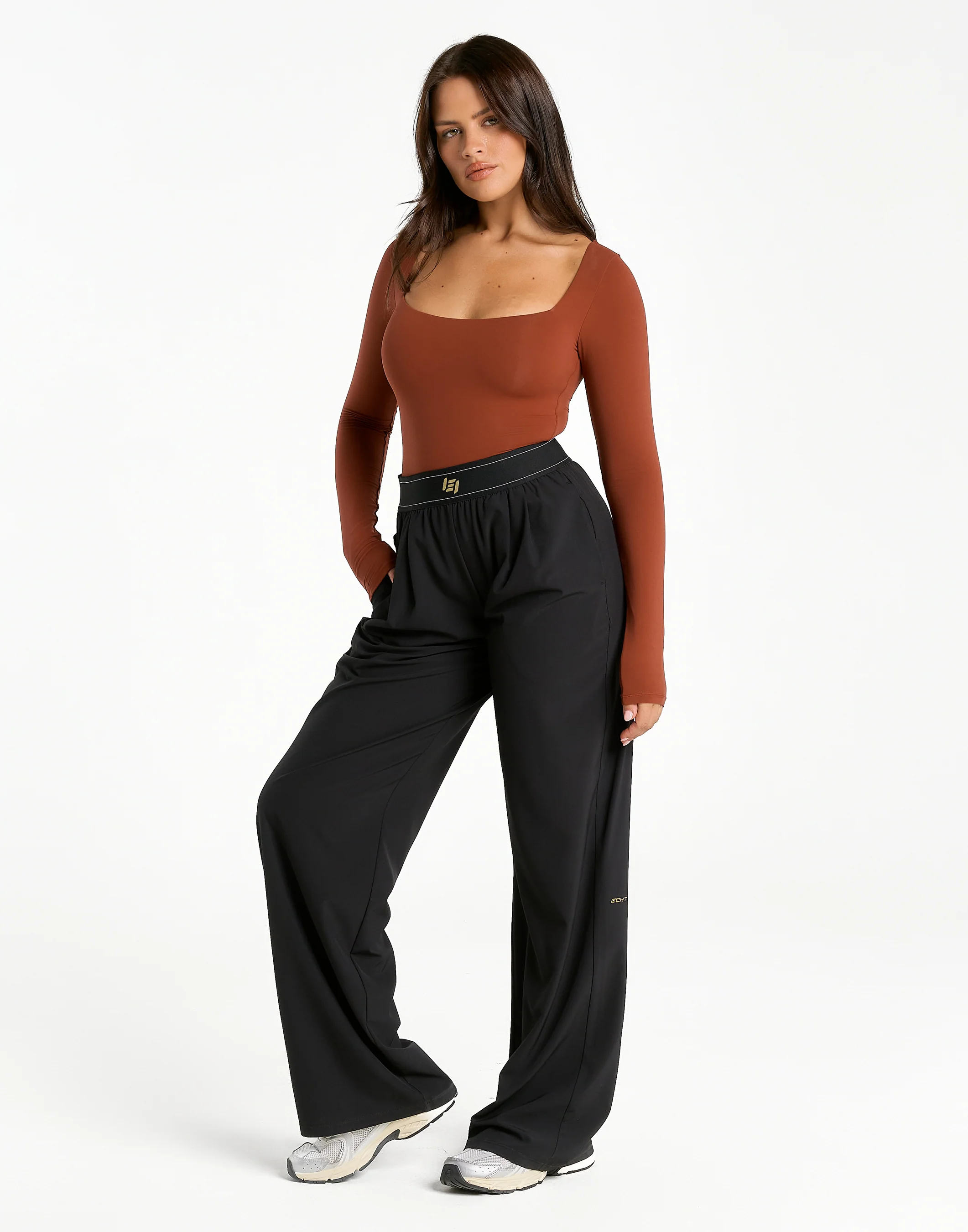 Elemental L Square Bodysuit - Brown - Image 5