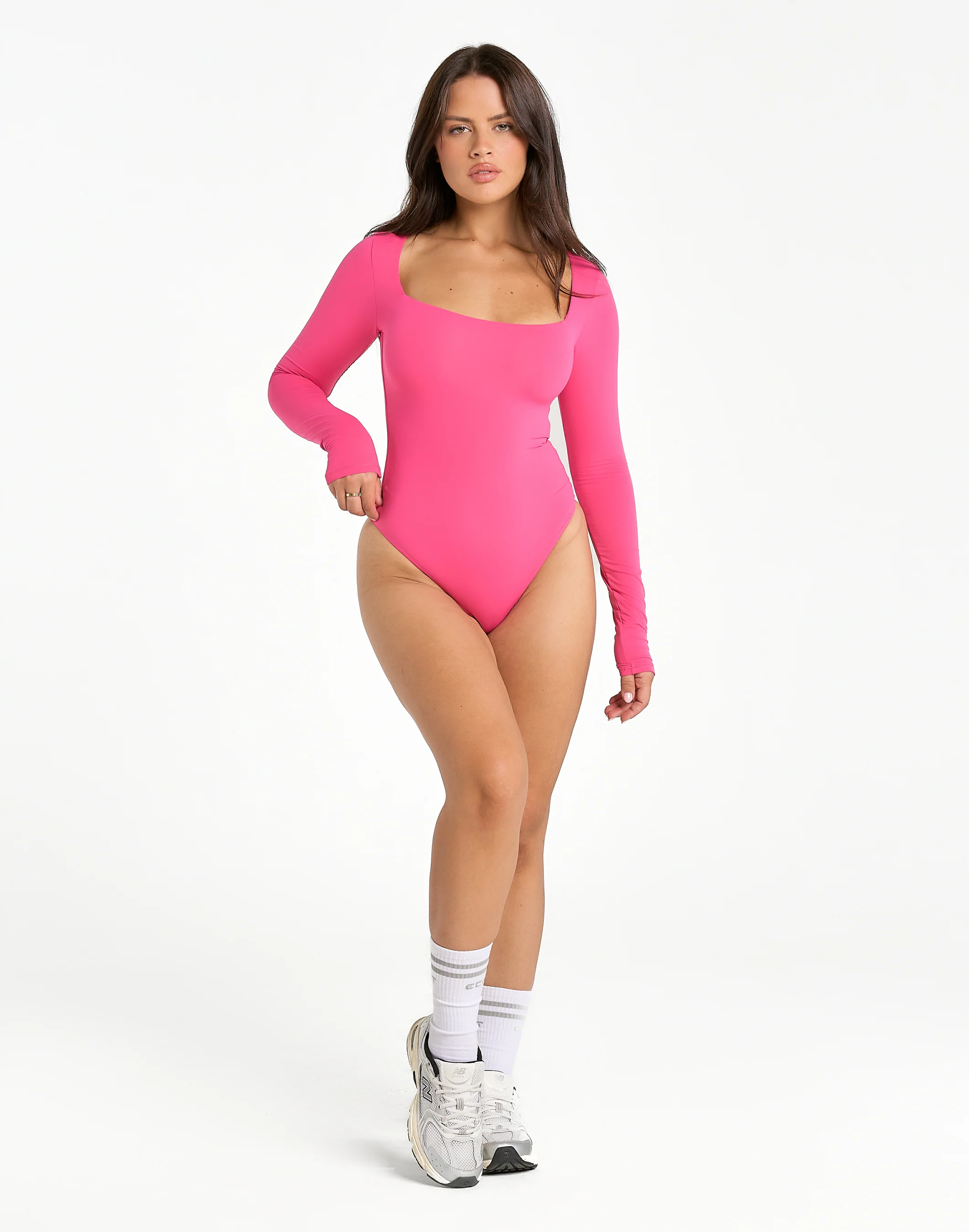 Elemental L Square Bodysuit - Pink - Image 9