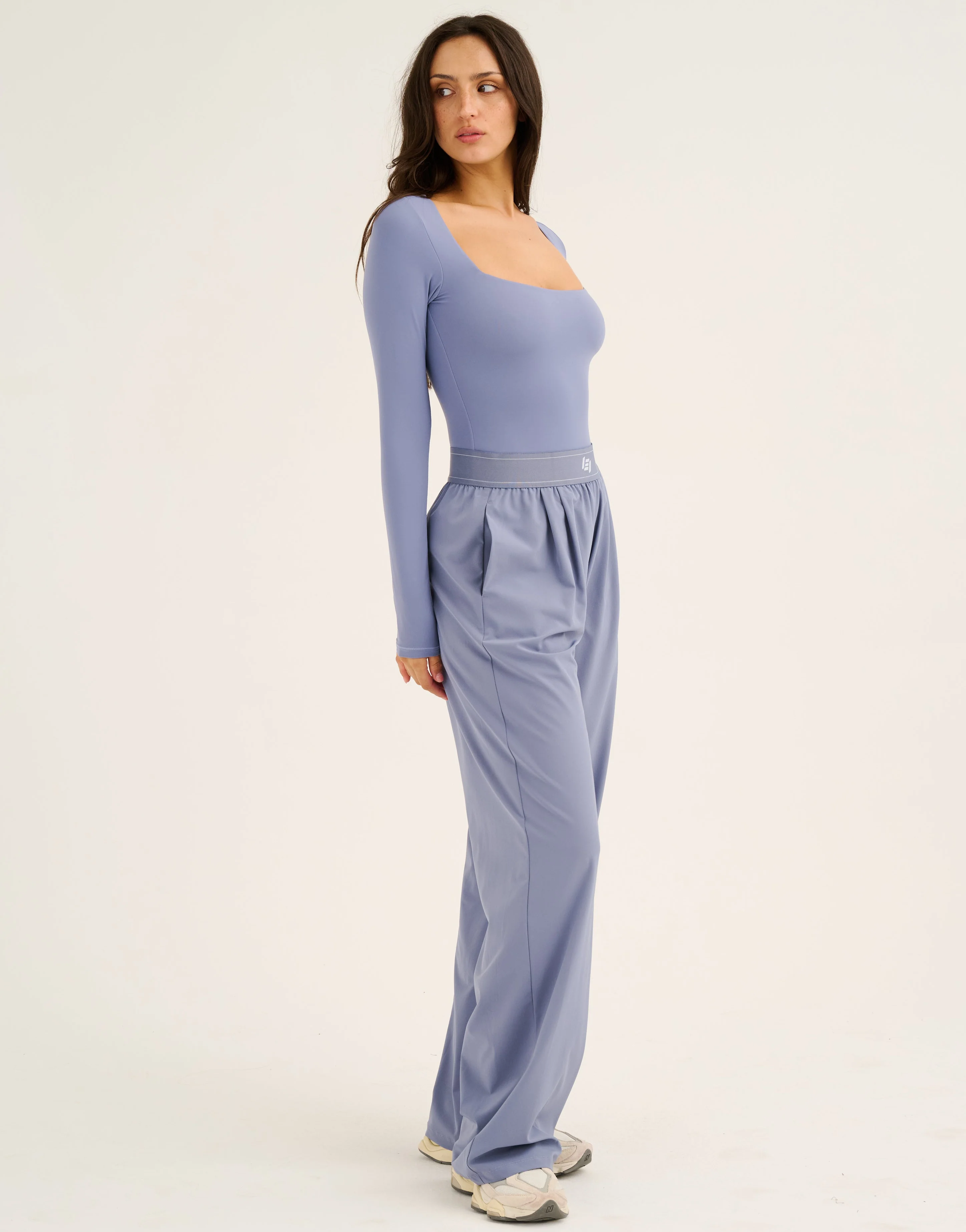Elemental L Square Bodysuit - Washed Blue - Image 2