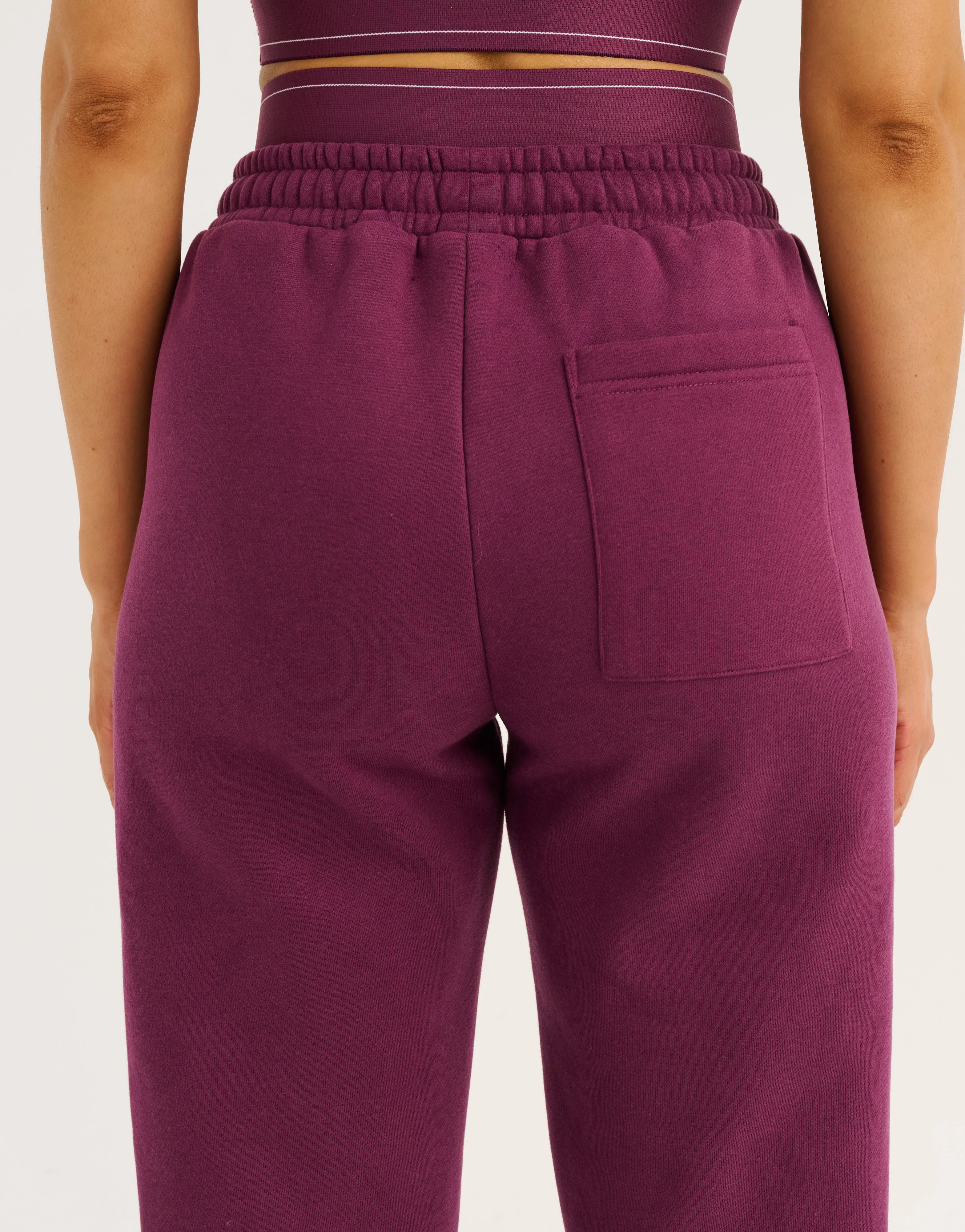 Elemental Layered Jogger Sweatpants - Blackberry - Image 8