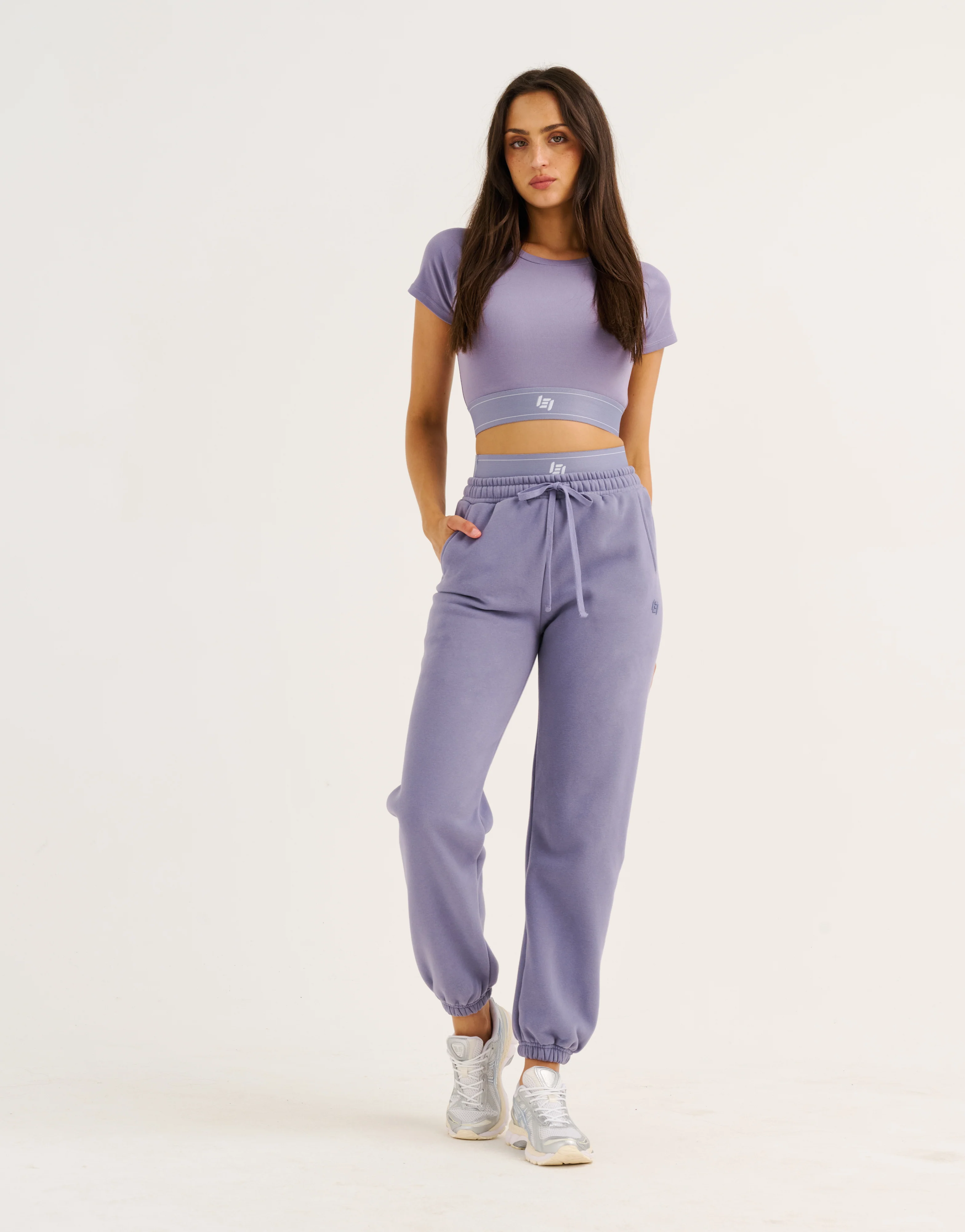 Elemental Layered Jogger Sweatpants - Washed Blue - Image 3
