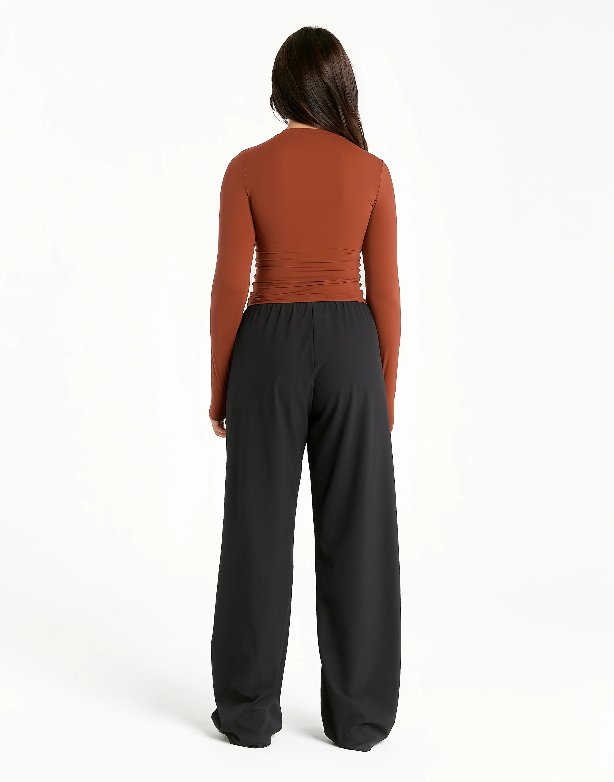 Elemental Long Sleeve T-Shirt - Brown - Image 2