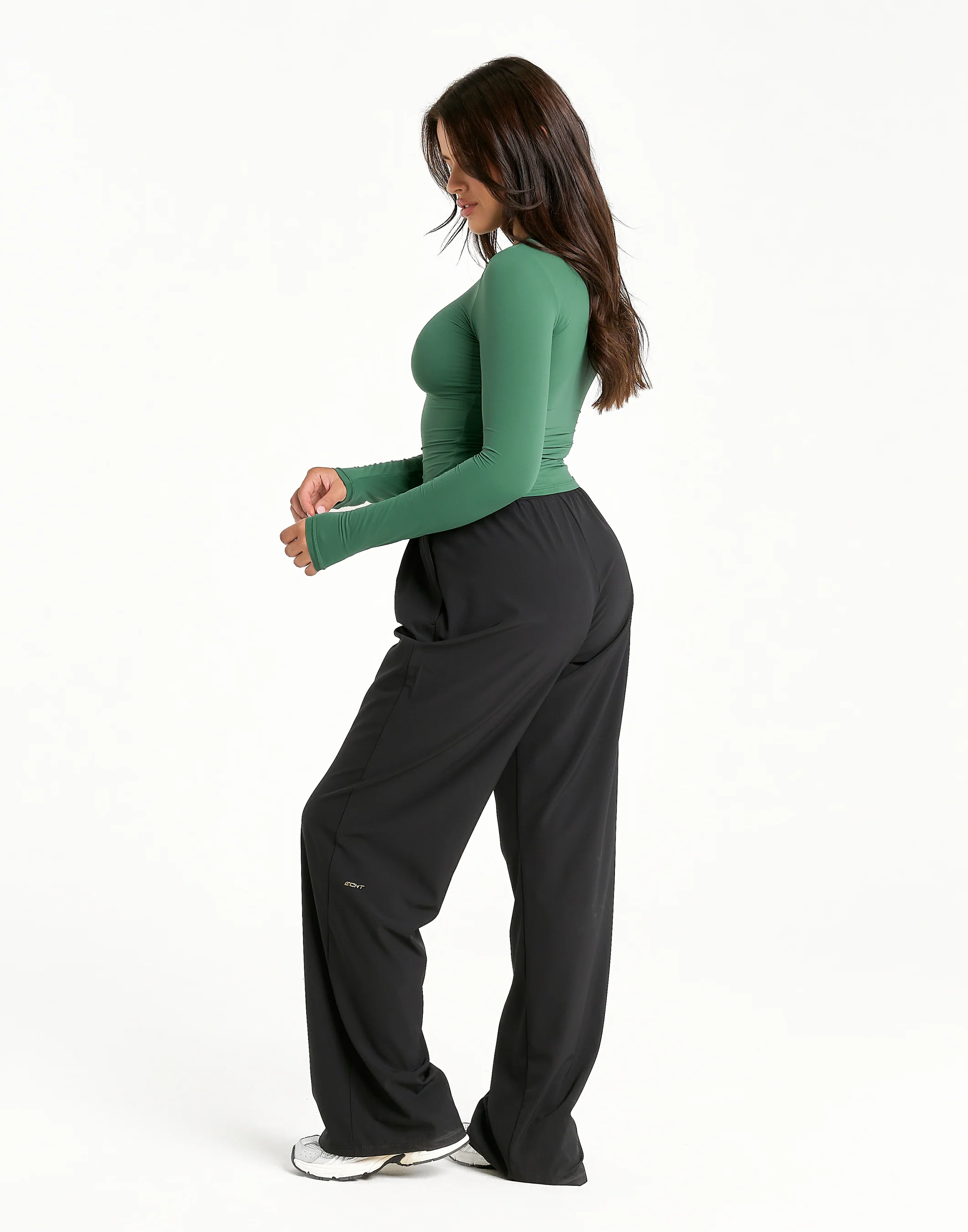 Elemental Long Sleeve T-Shirt - Green - Image 6