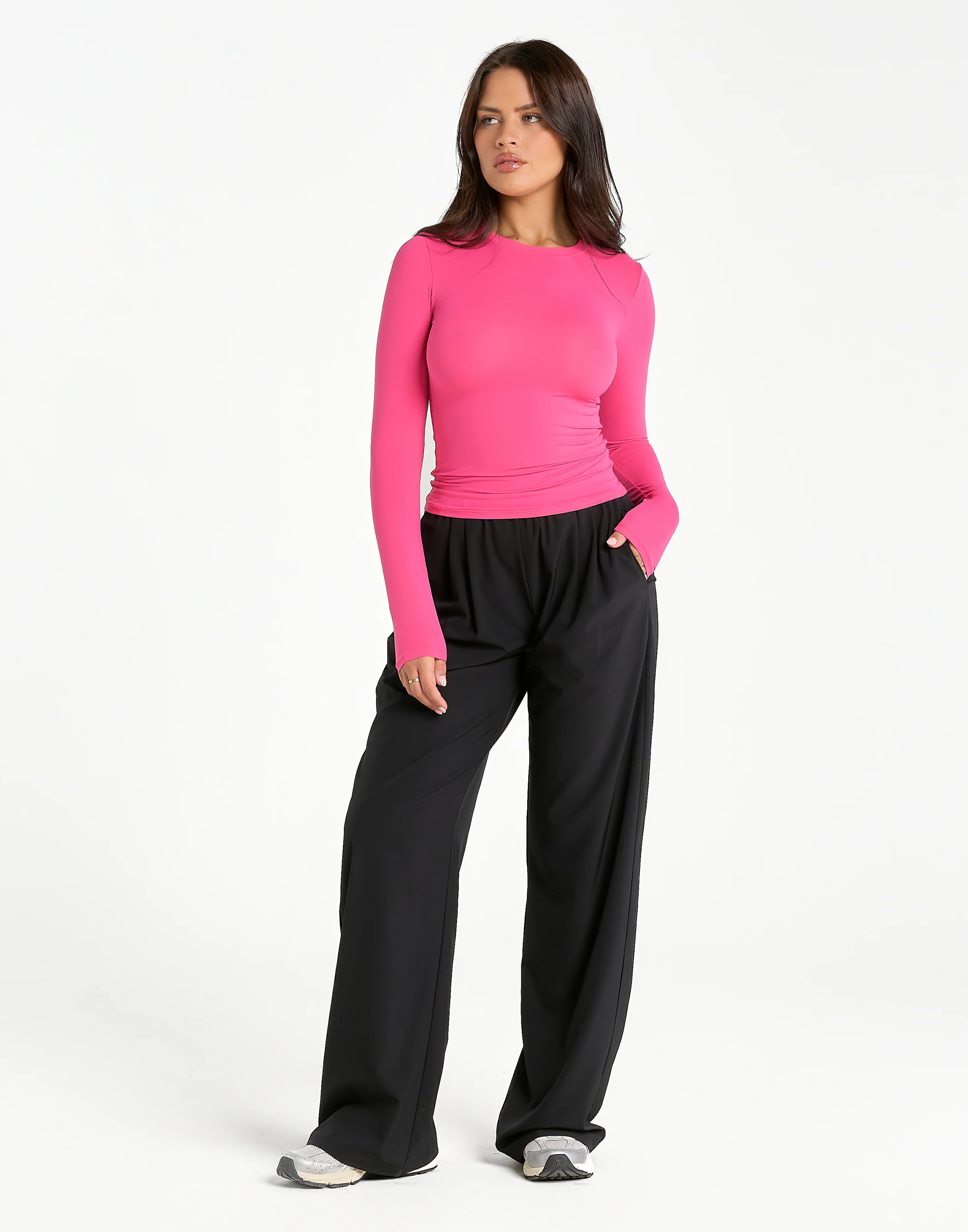 Elemental Long Sleeve T-Shirt - Pink - Image 5