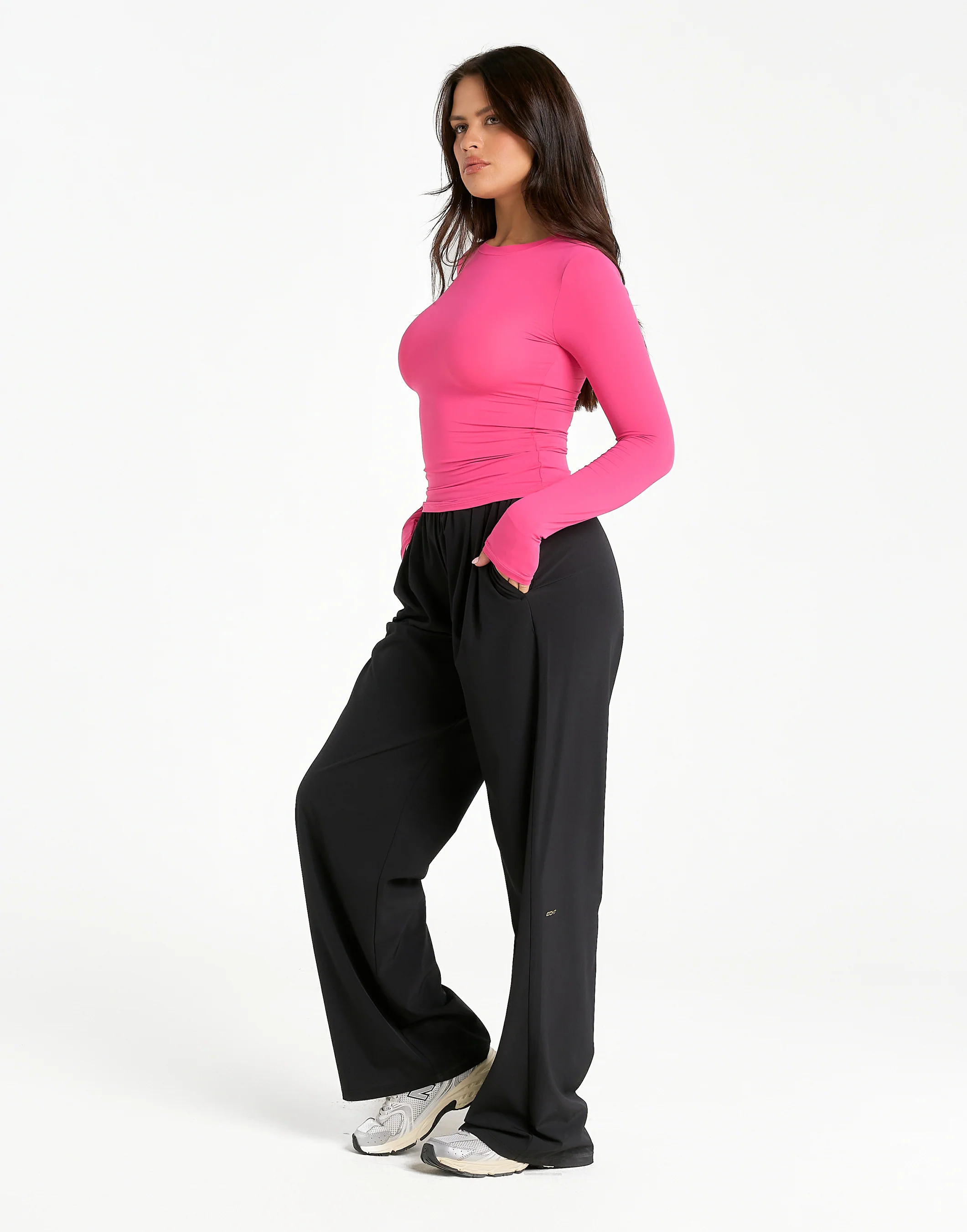 Elemental Long Sleeve T-Shirt - Pink - Image 7