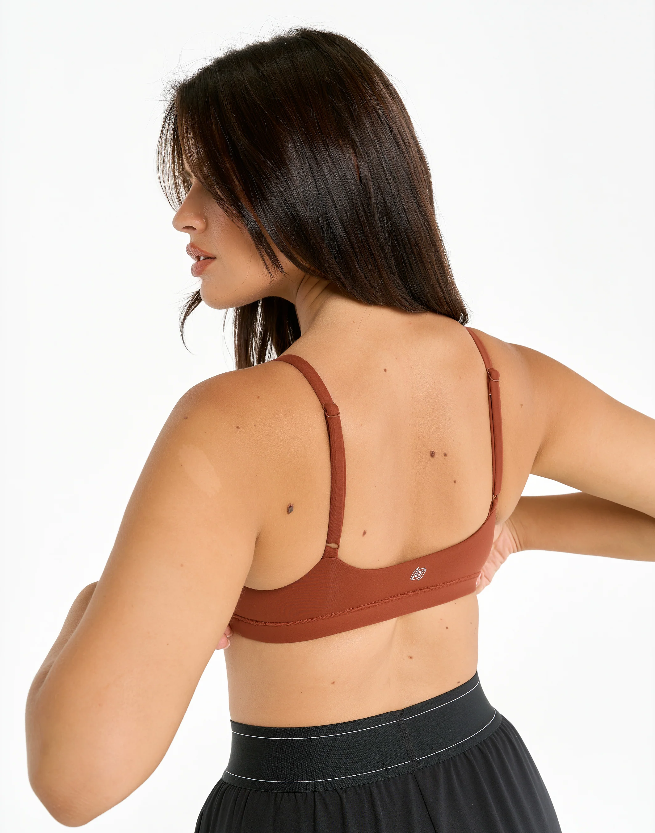 Elemental Scoop Bralette - Brown - Image 6
