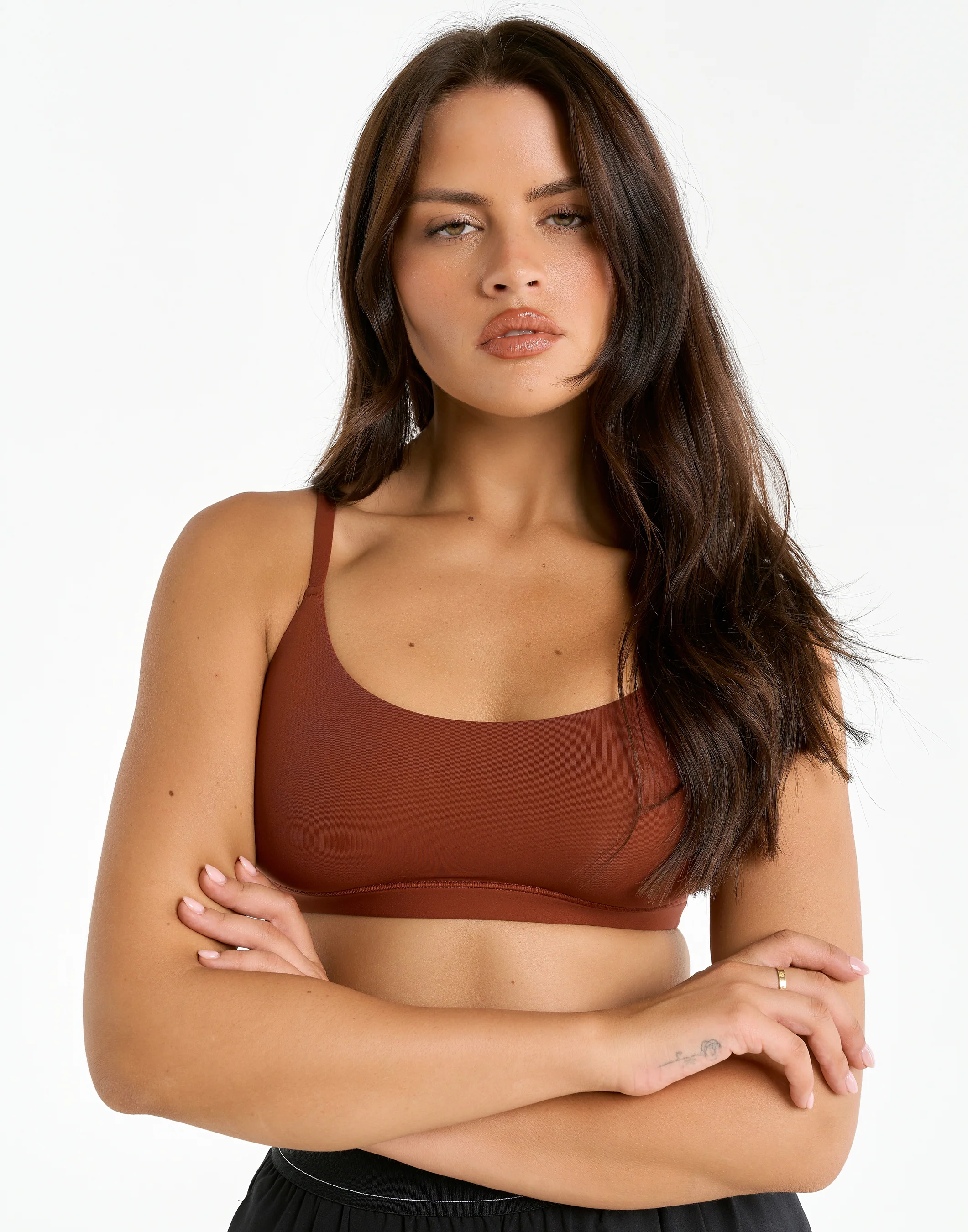 Elemental Scoop Bralette - Brown - Image 7