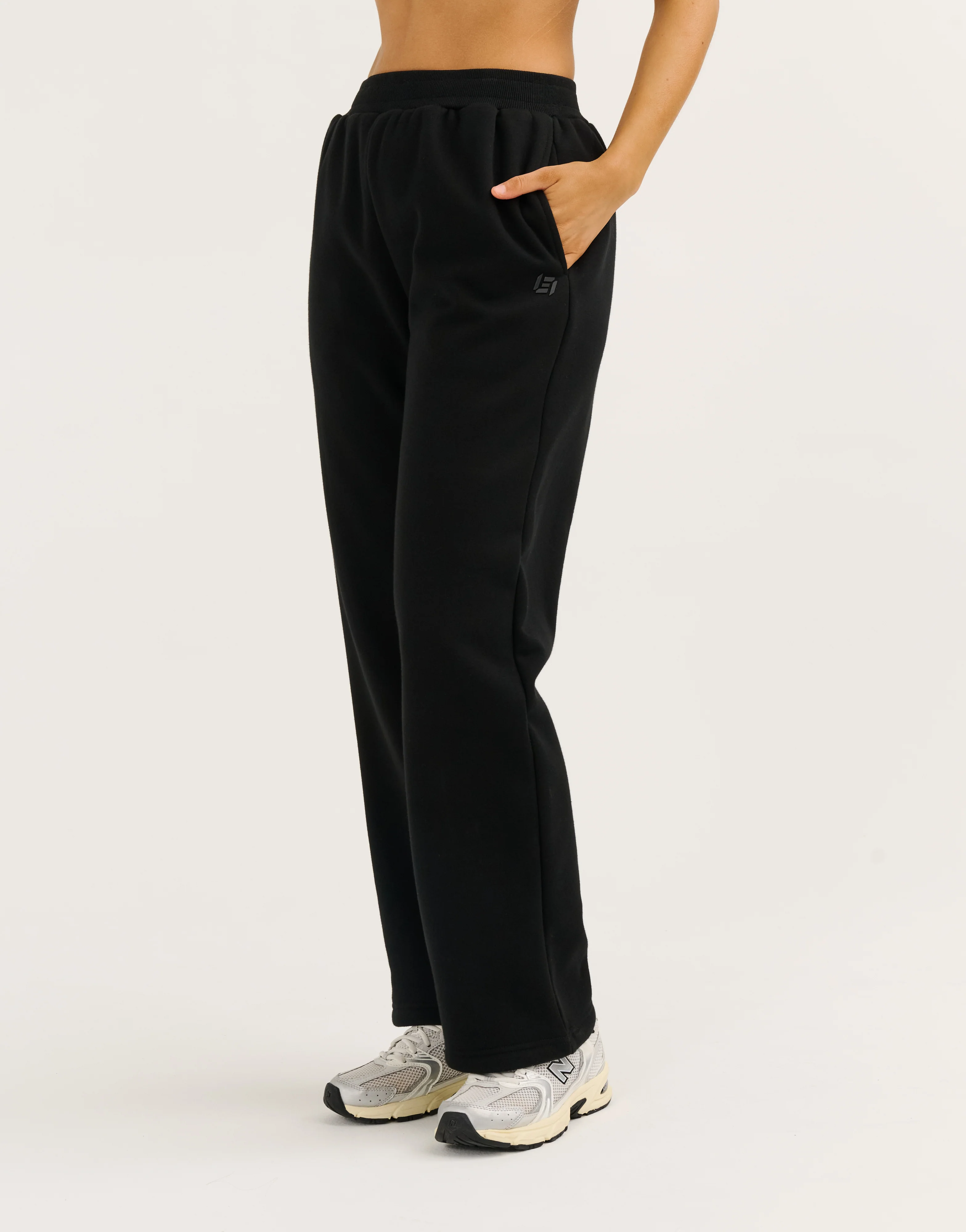 Elemental Straight Leg Sweatpants - Black - Image 11