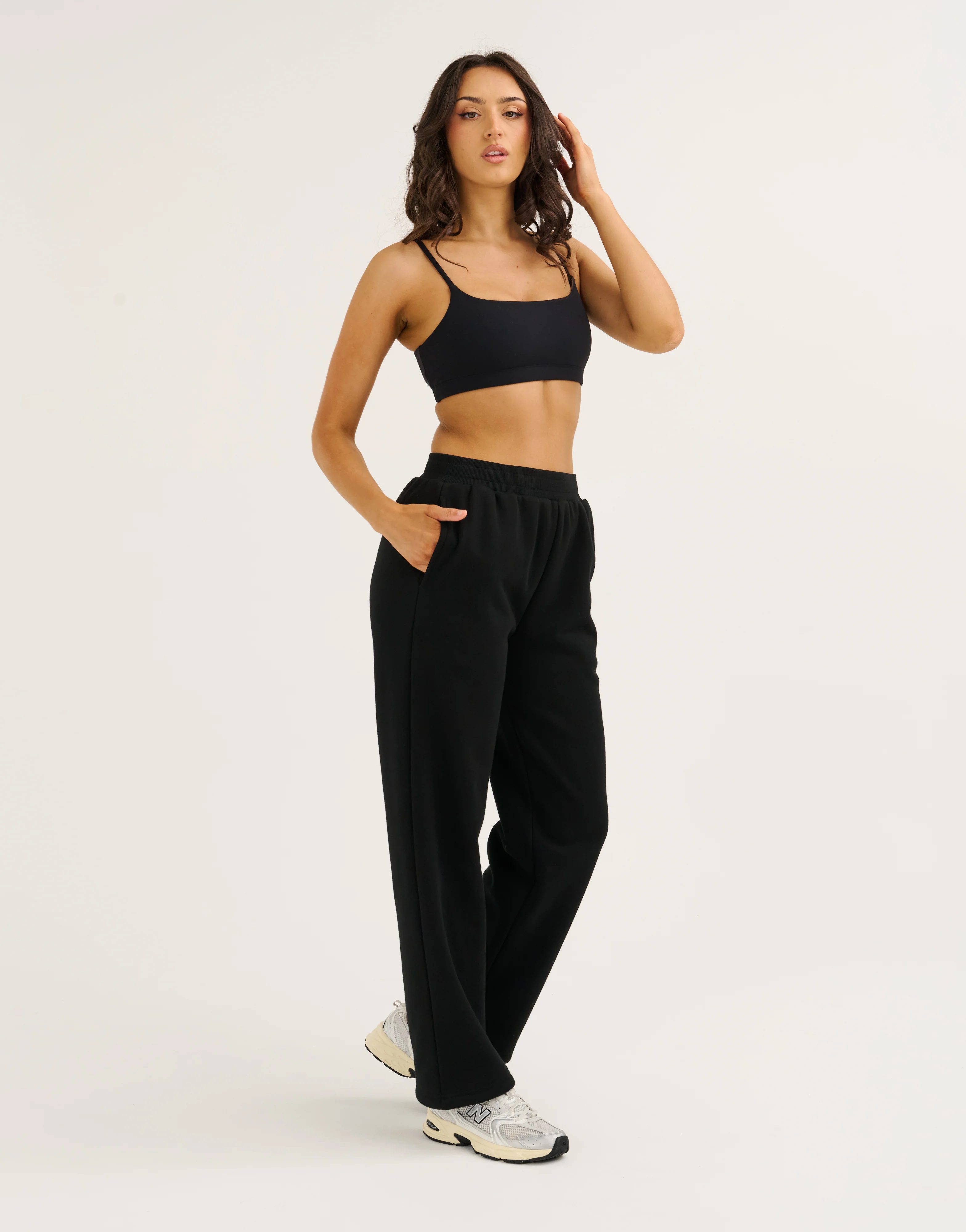 Elemental Straight Leg Sweatpants - Black - Image 12