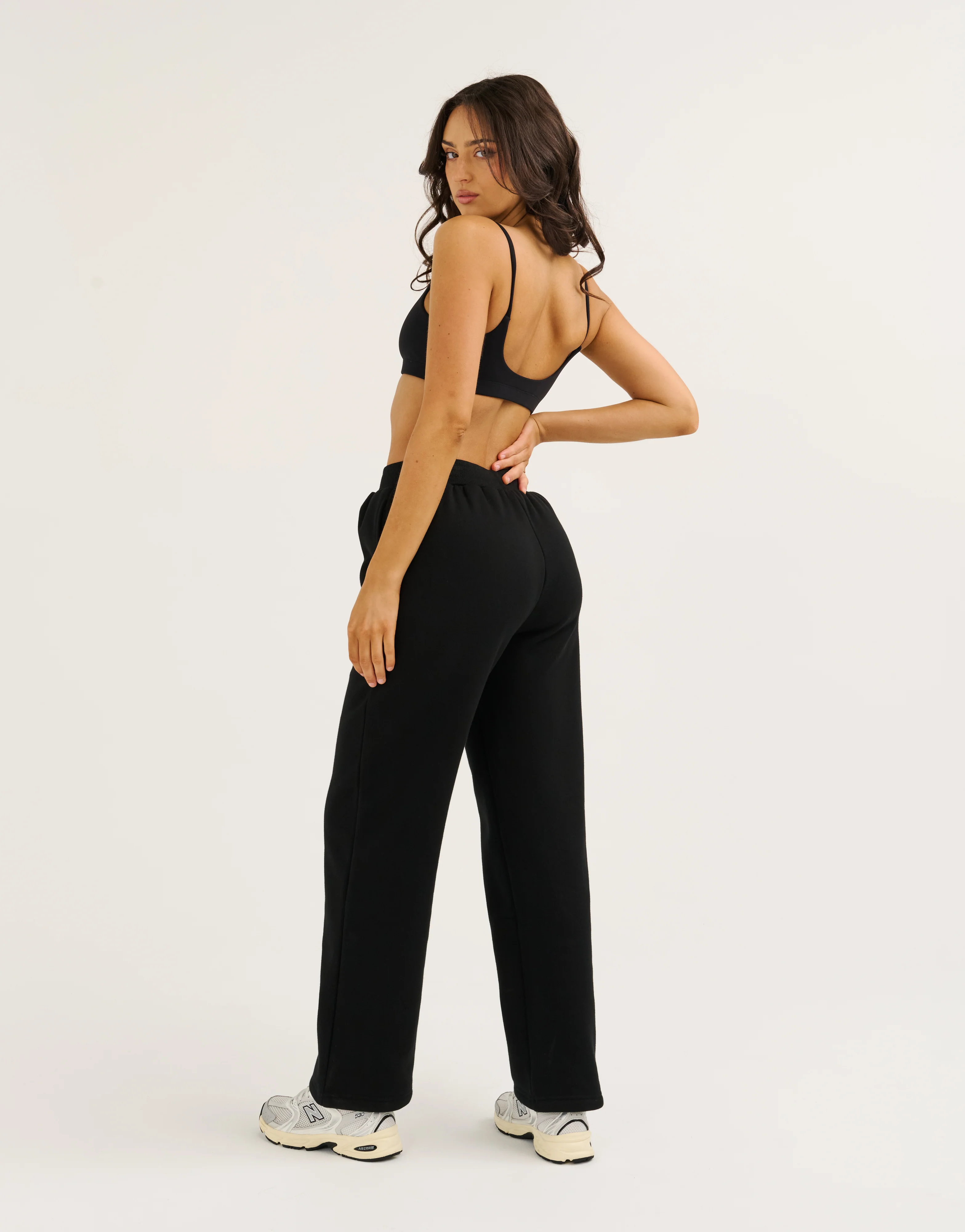 Elemental Straight Leg Sweatpants - Black - Image 13