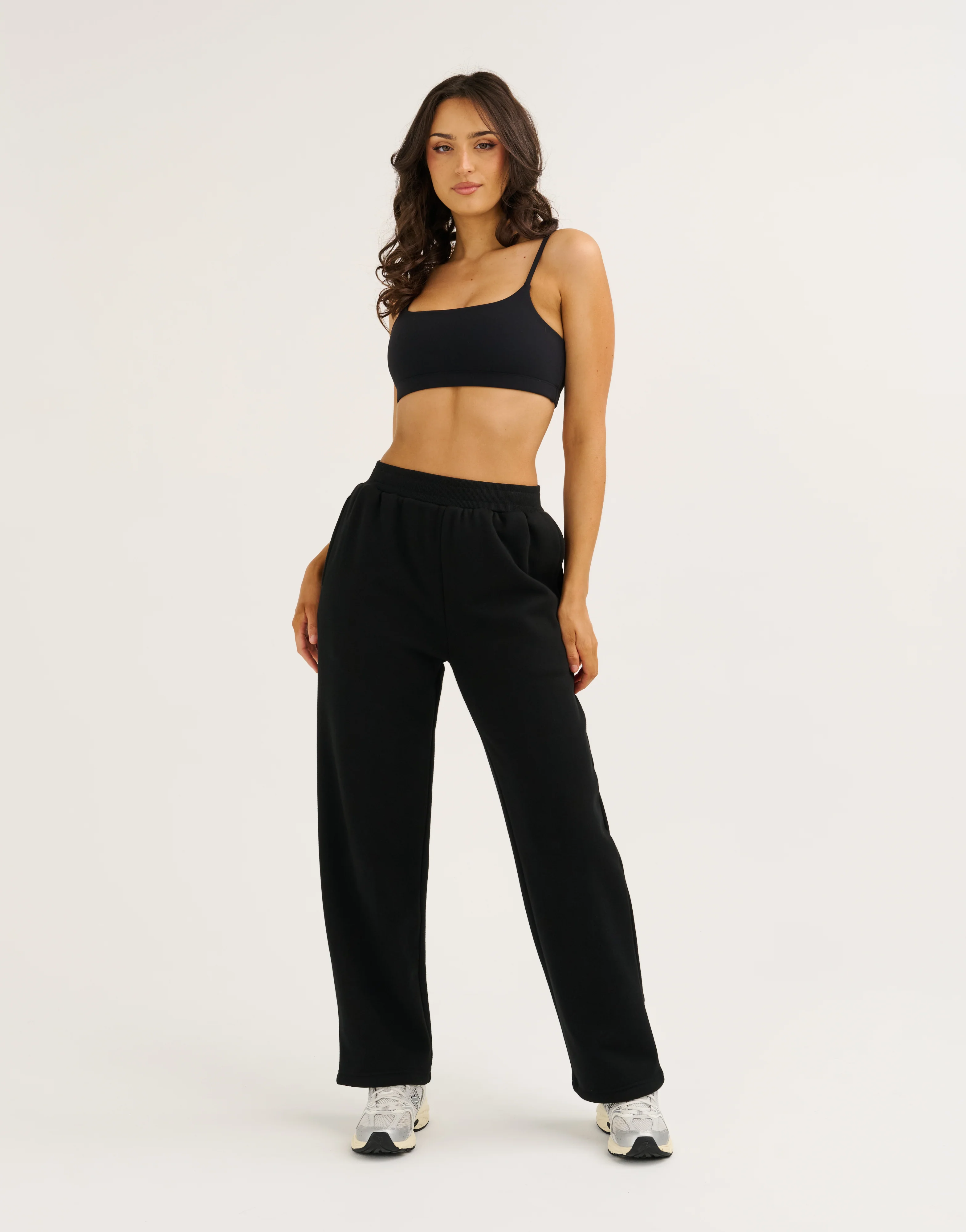 Elemental Straight Leg Sweatpants - Black - Image 3