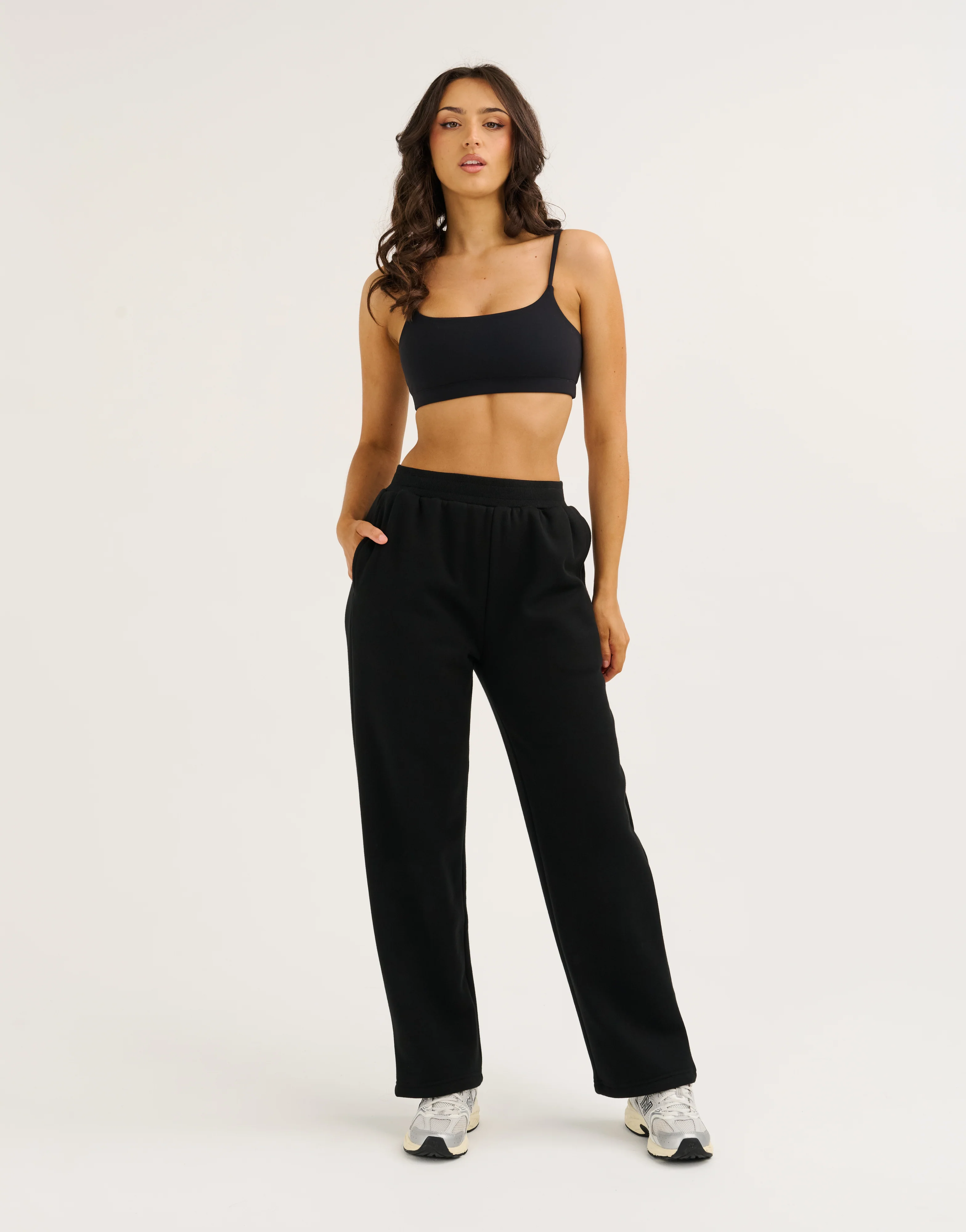 Elemental Straight Leg Sweatpants - Black - Image 6