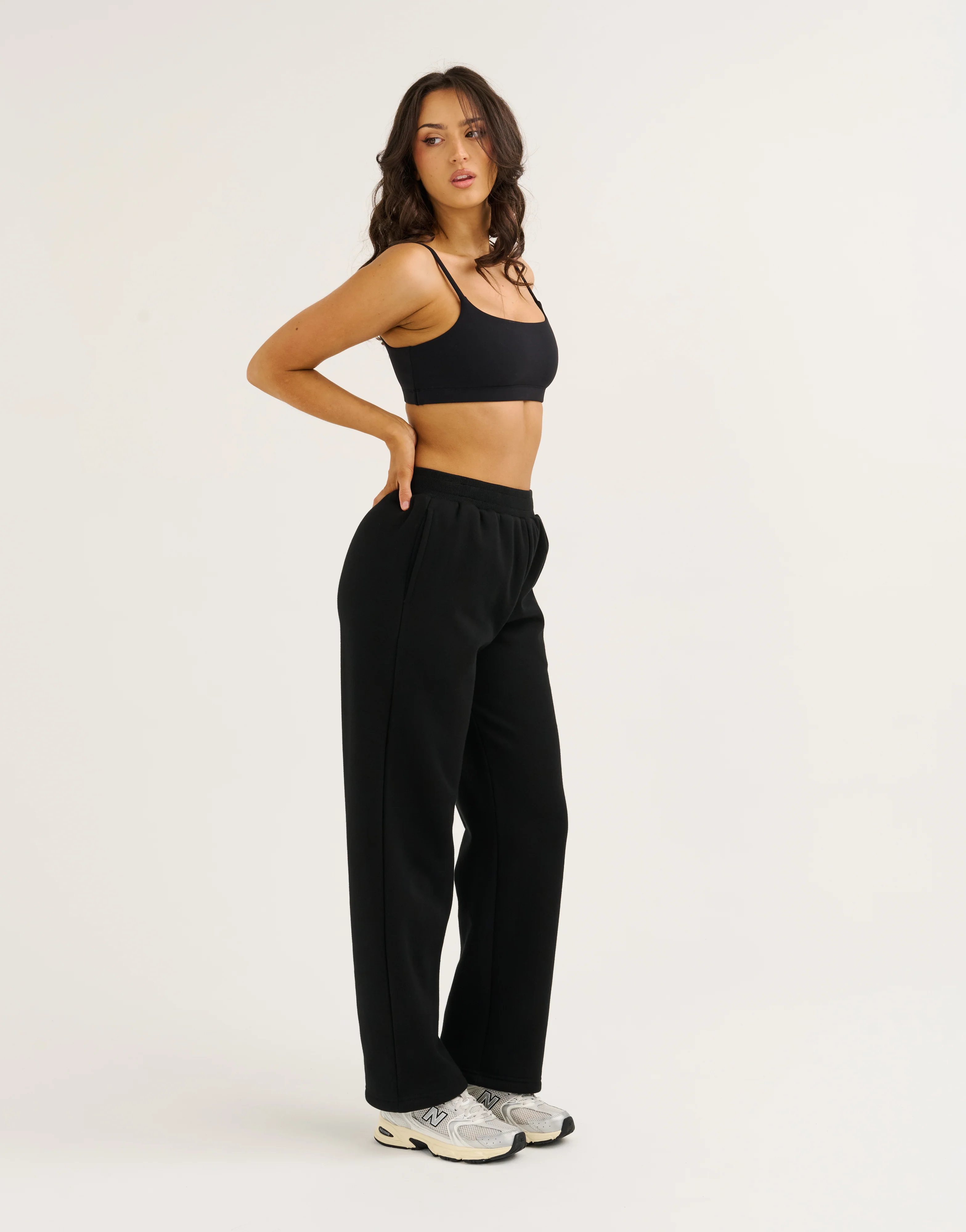Elemental Straight Leg Sweatpants - Black - Image 8